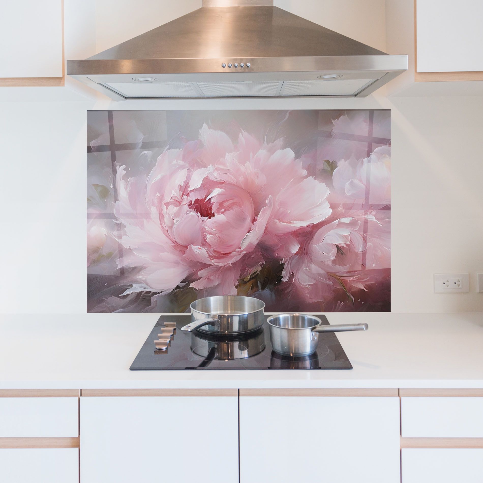 Dreamy Painting Peony mockup 5