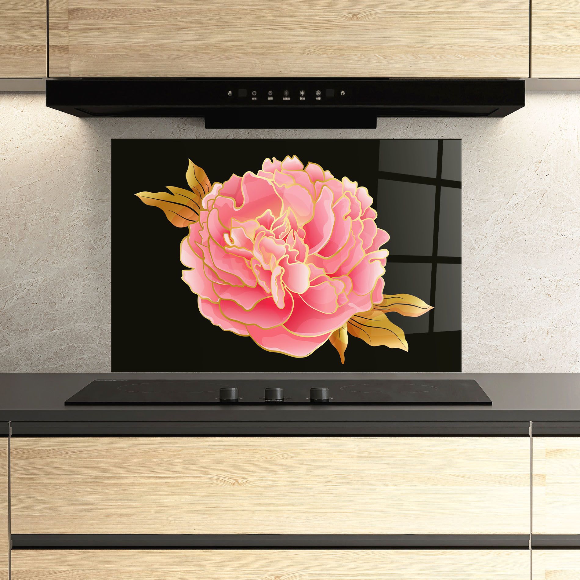 Gold Pinkk Peony mockup 3