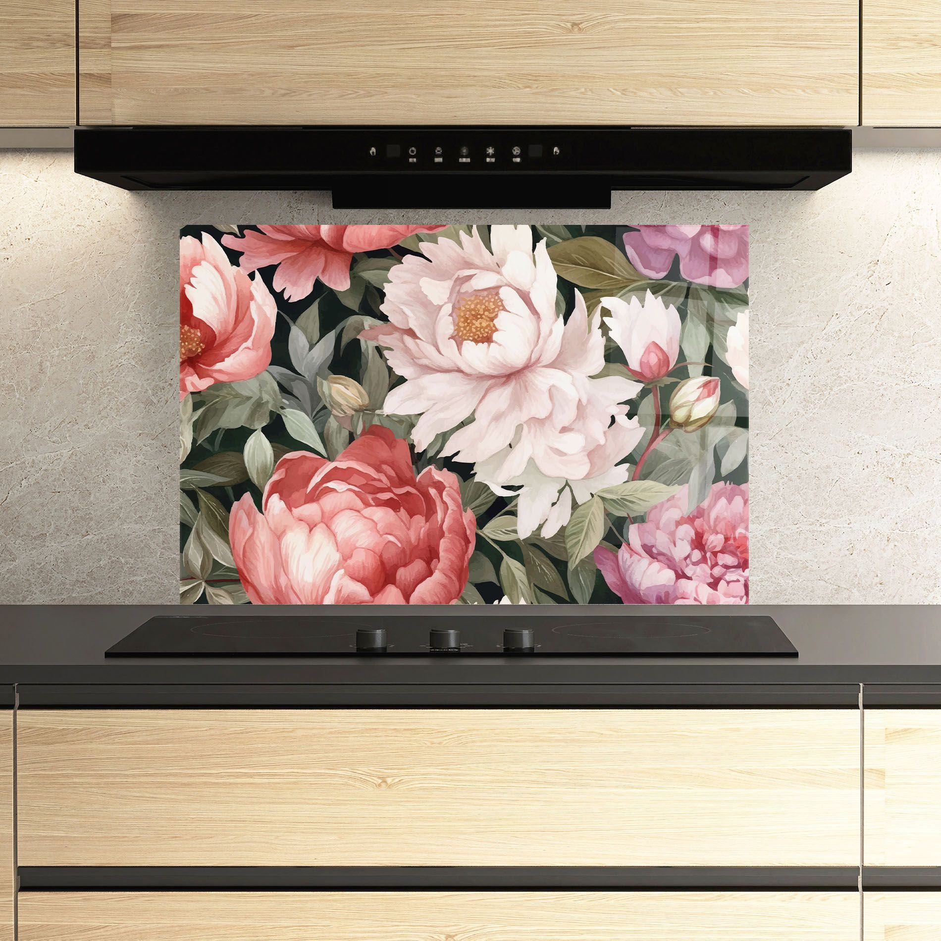 Light Peony Art mockup 3