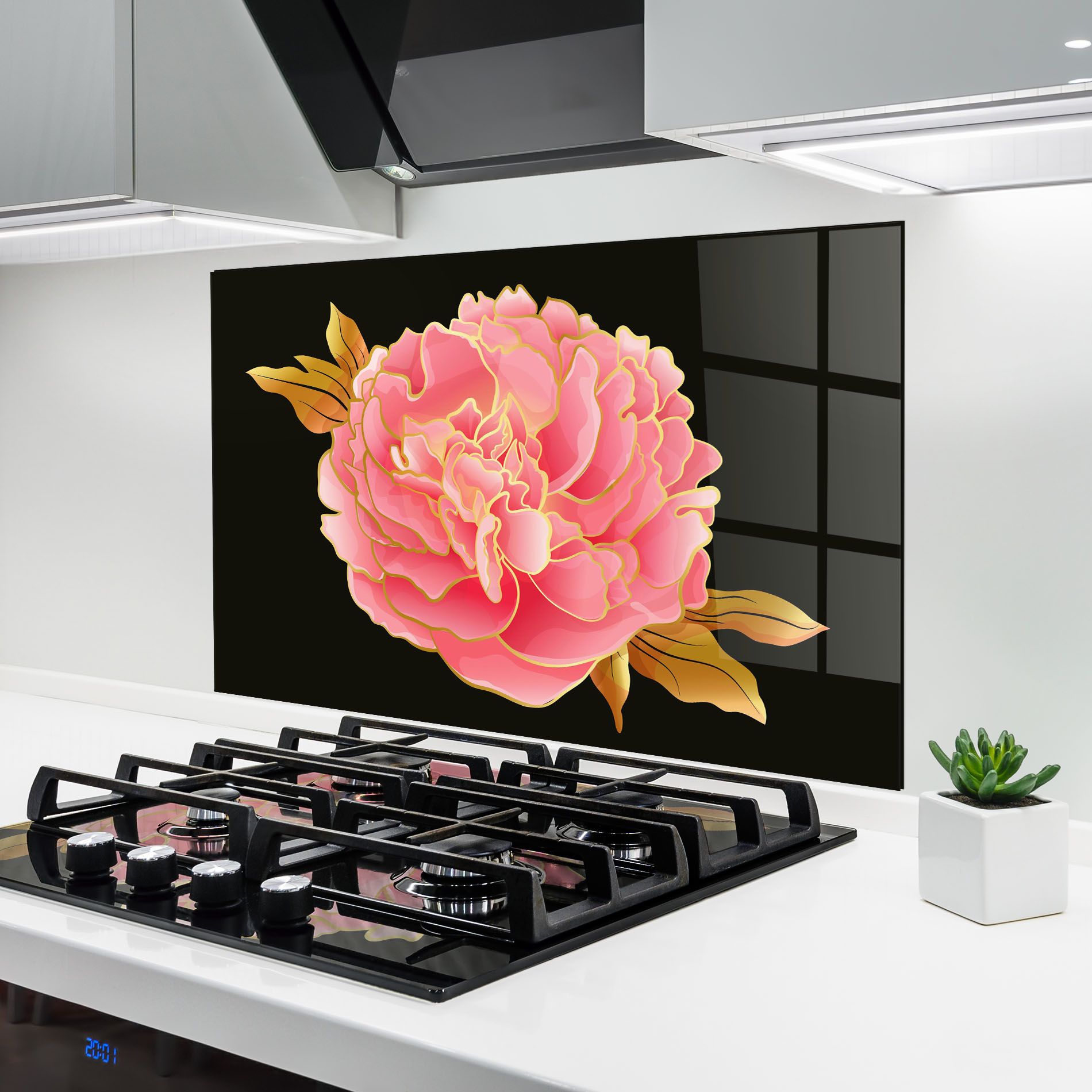 Gold Pinkk Peony mockup 6