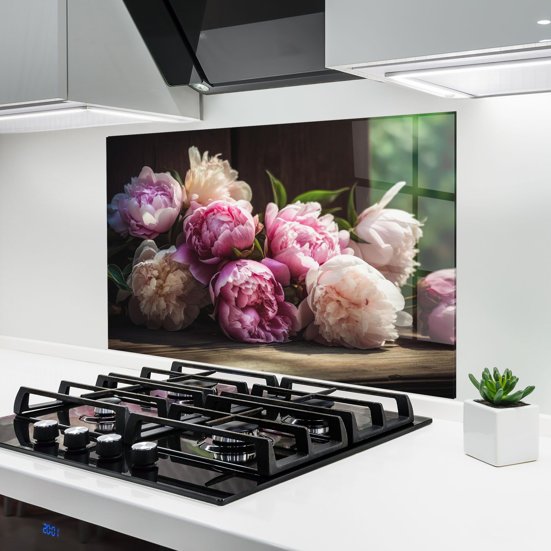 Peonies On The Table mockup 6