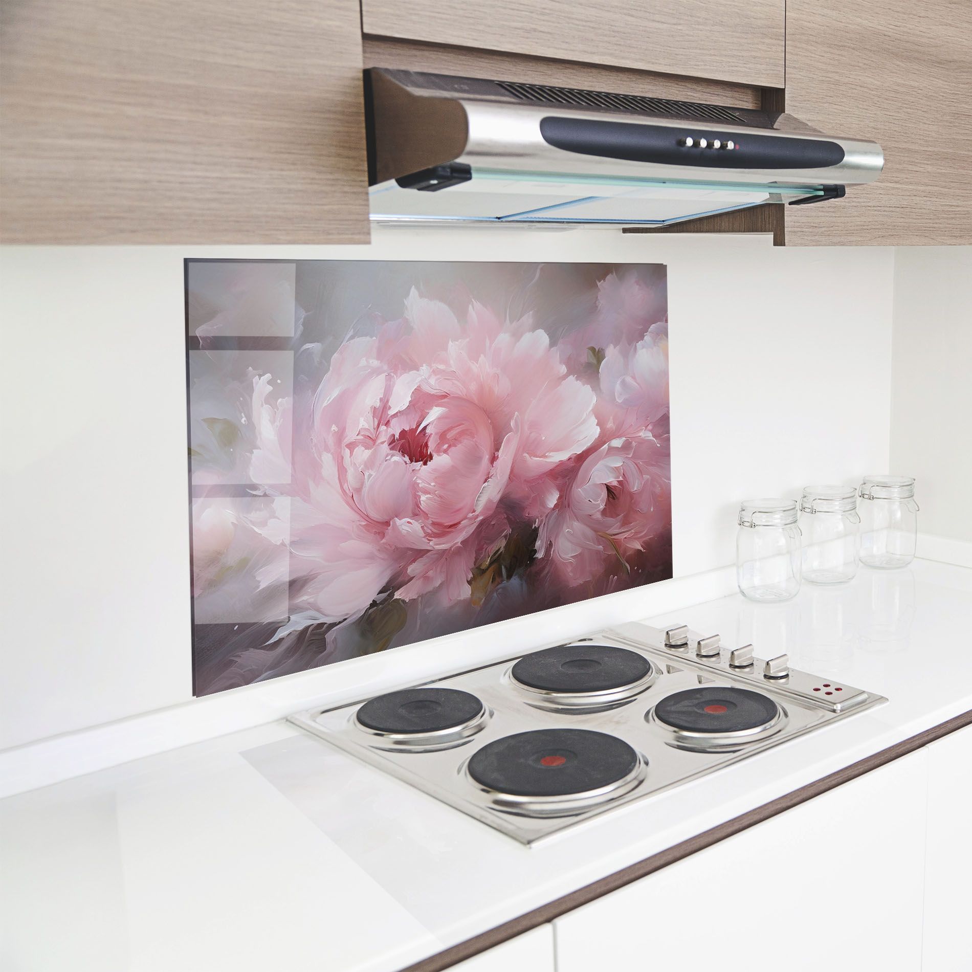 Dreamy Painting Peony mockup 8