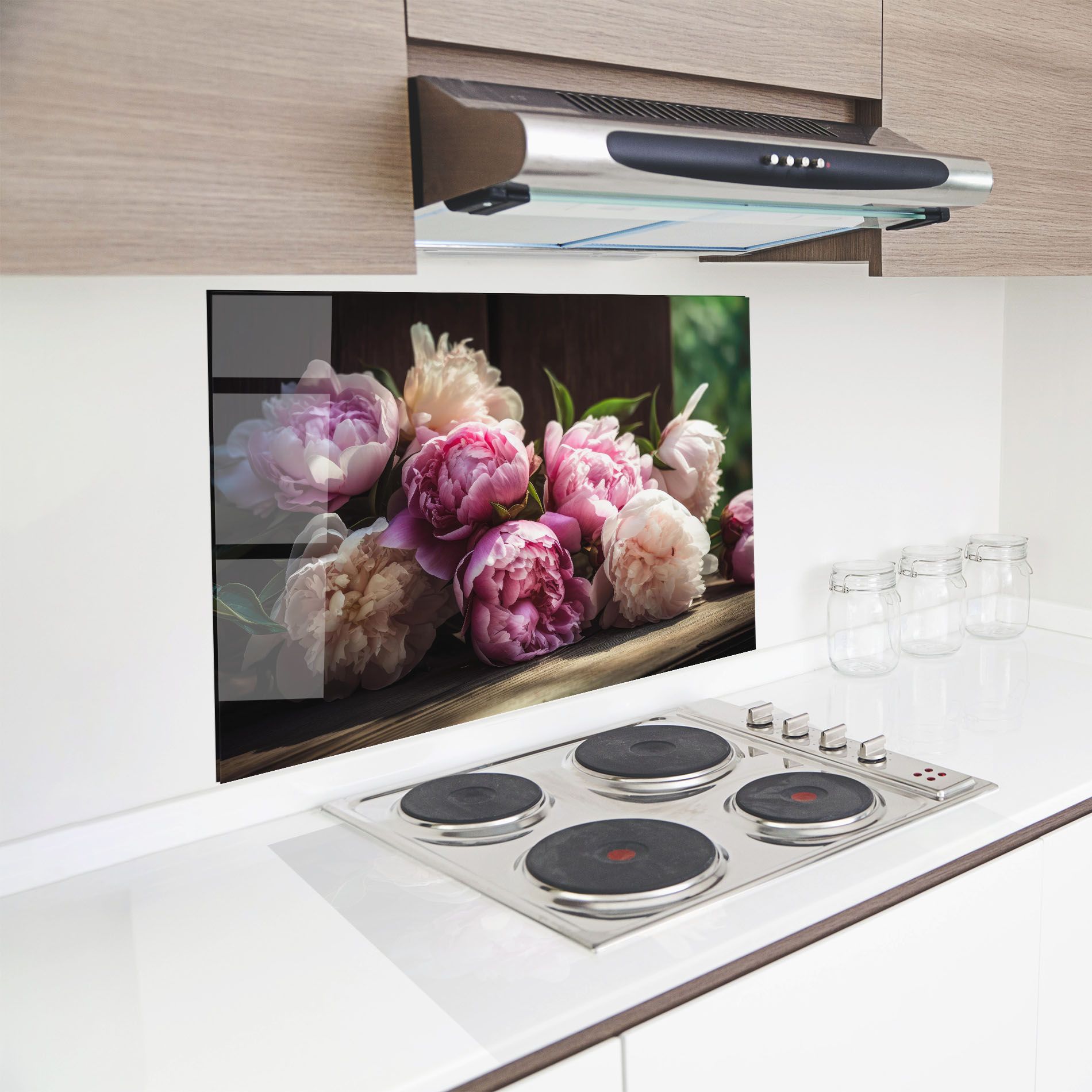 Peonies On The Table mockup 8