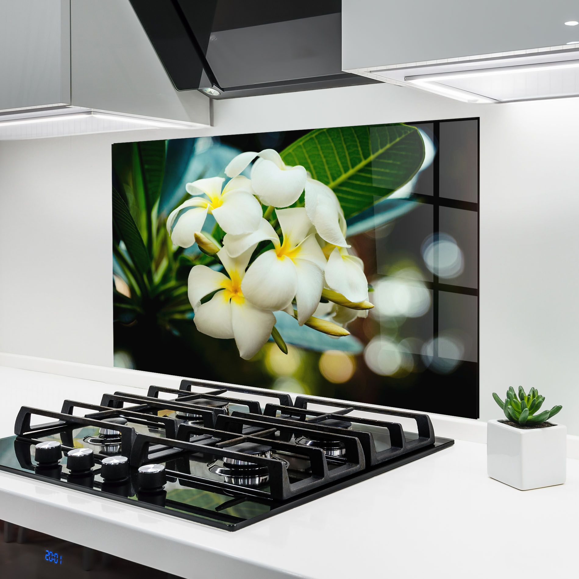 Beautiful White Exotic mockup 6