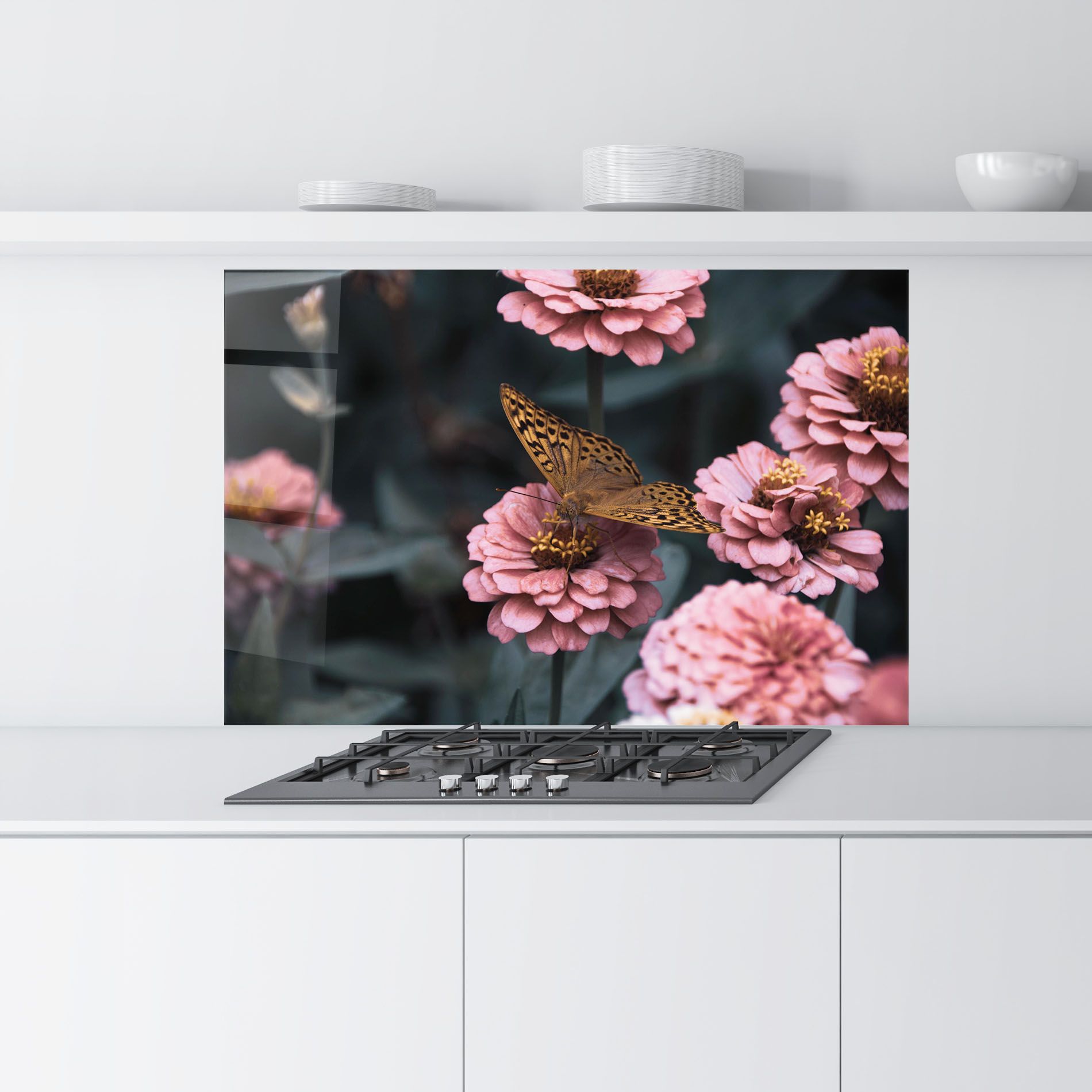 Flower Butterfly mockup 9