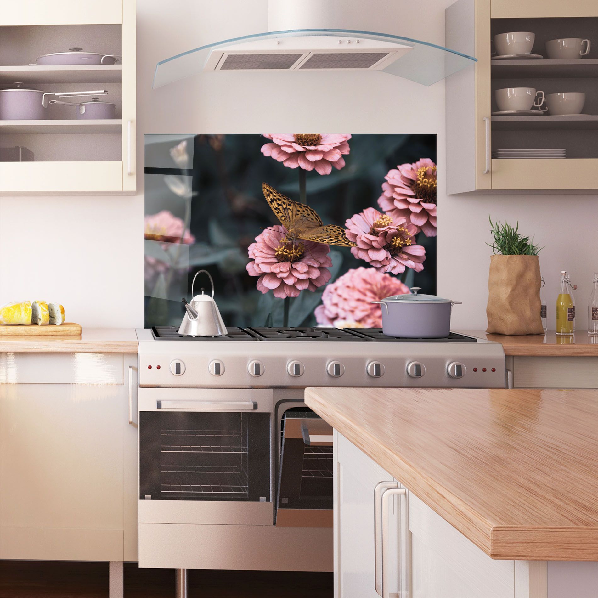 Flower Butterfly mockup 1