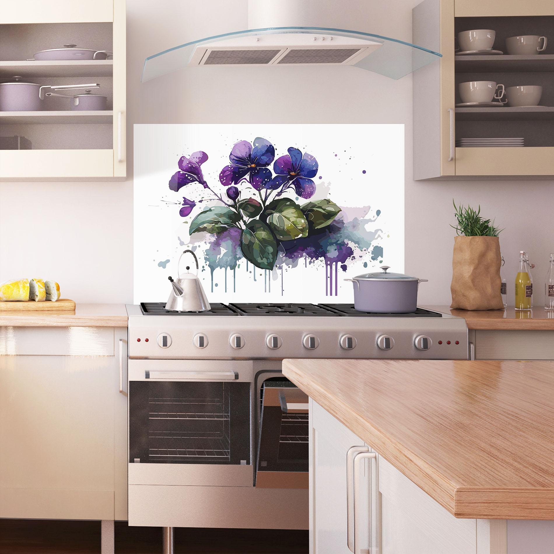 Küchenrückwand Glas Wa6 mockup 1