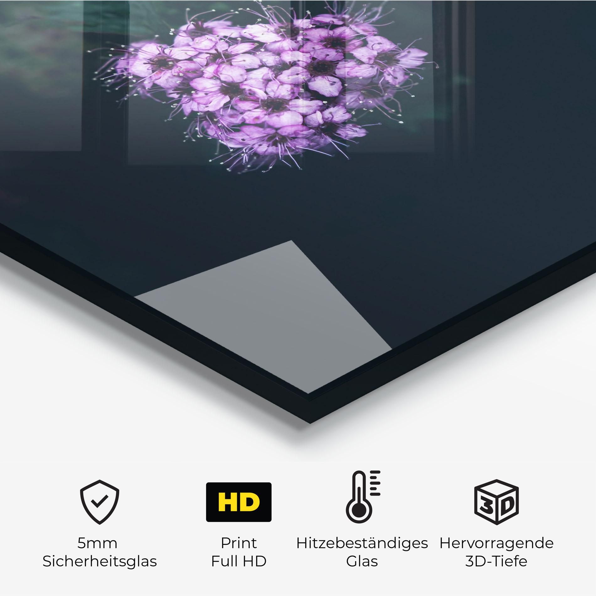 Dark Purple Flower mockup 2