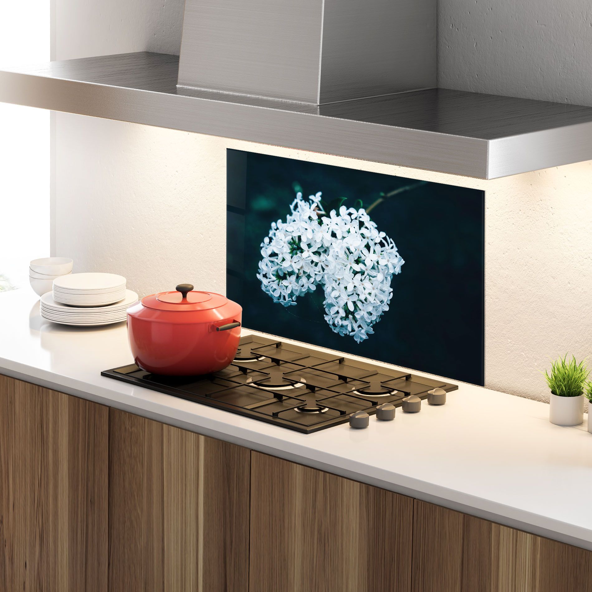 Green Light Flower mockup 4