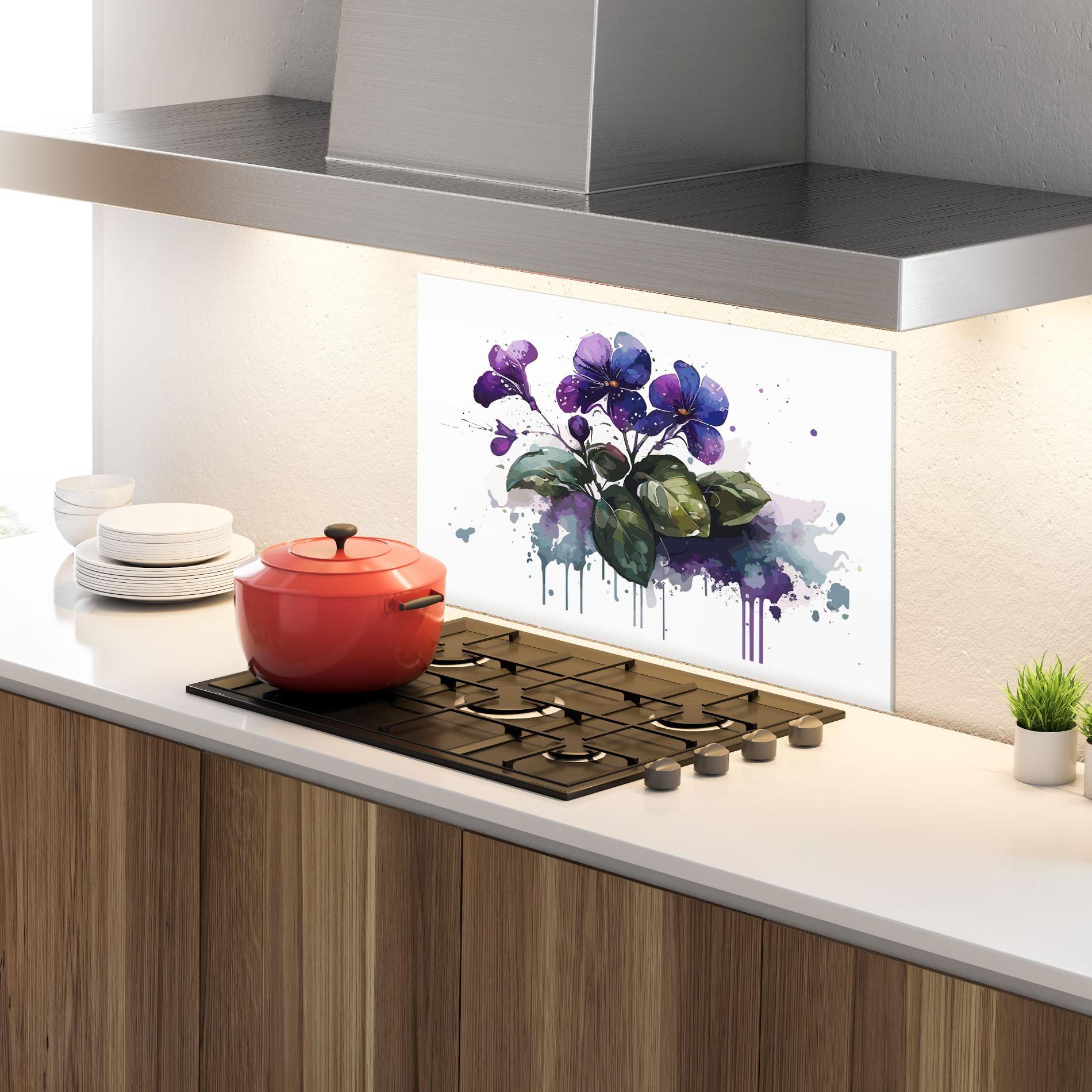 Küchenrückwand Glas Wa6 mockup 4