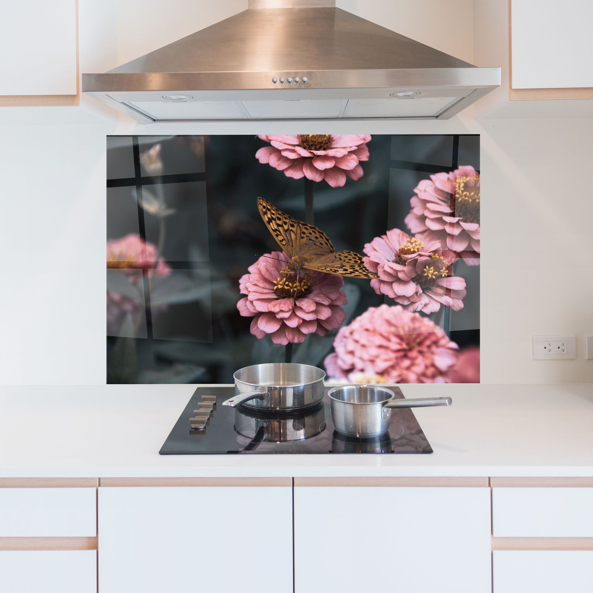 Flower Butterfly mockup 5