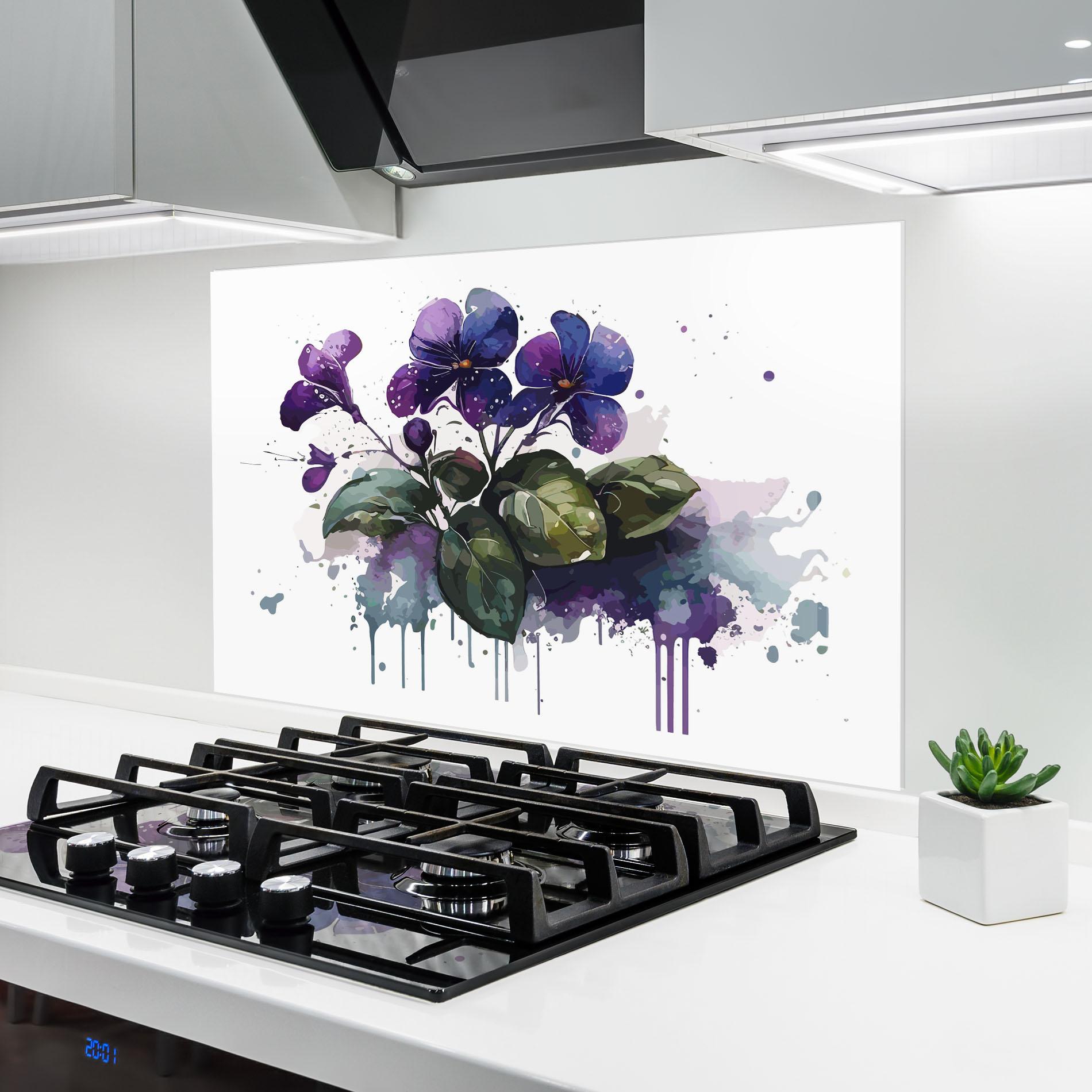 Küchenrückwand Glas Wa6 mockup 6