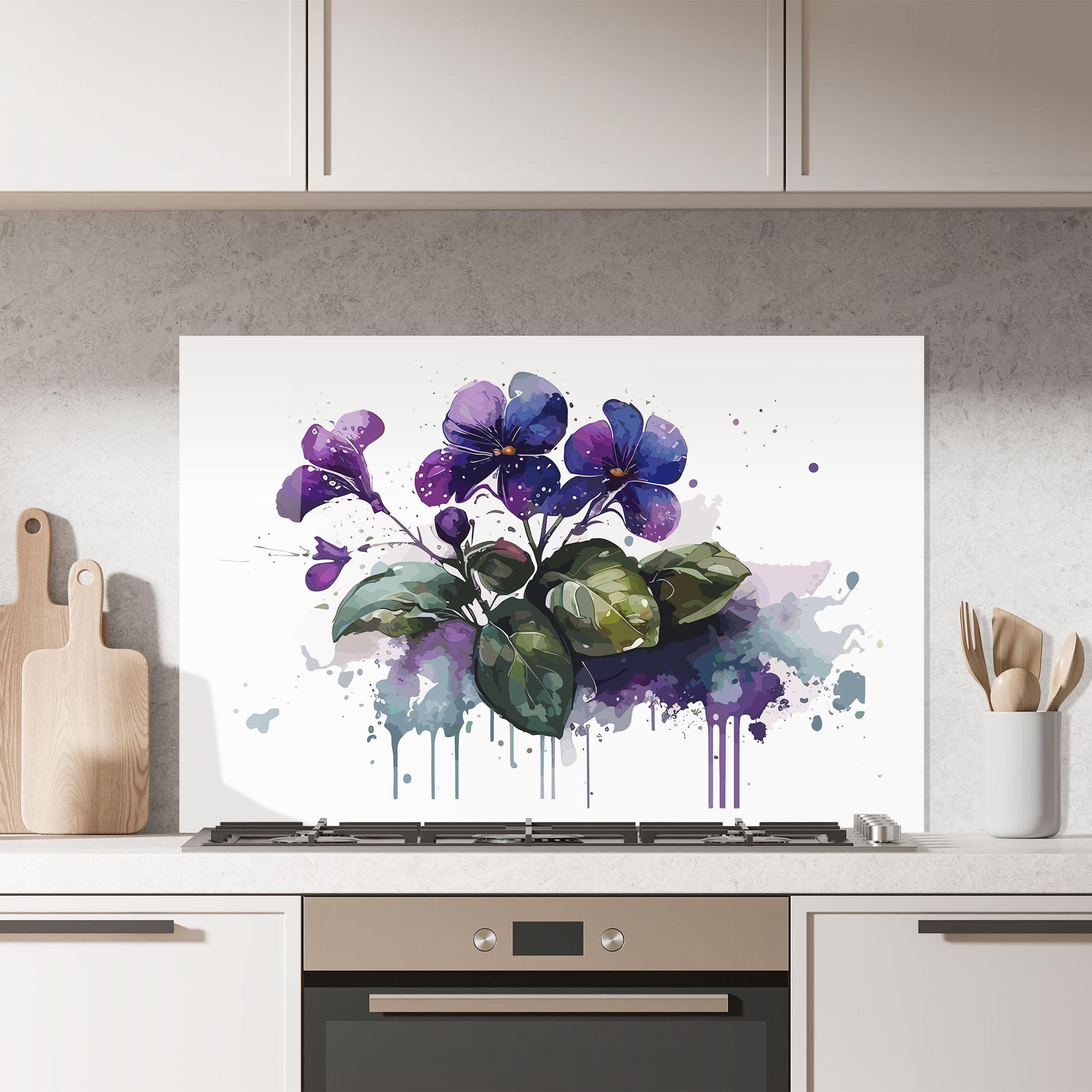 Küchenrückwand Glas Wa6 mockup 7