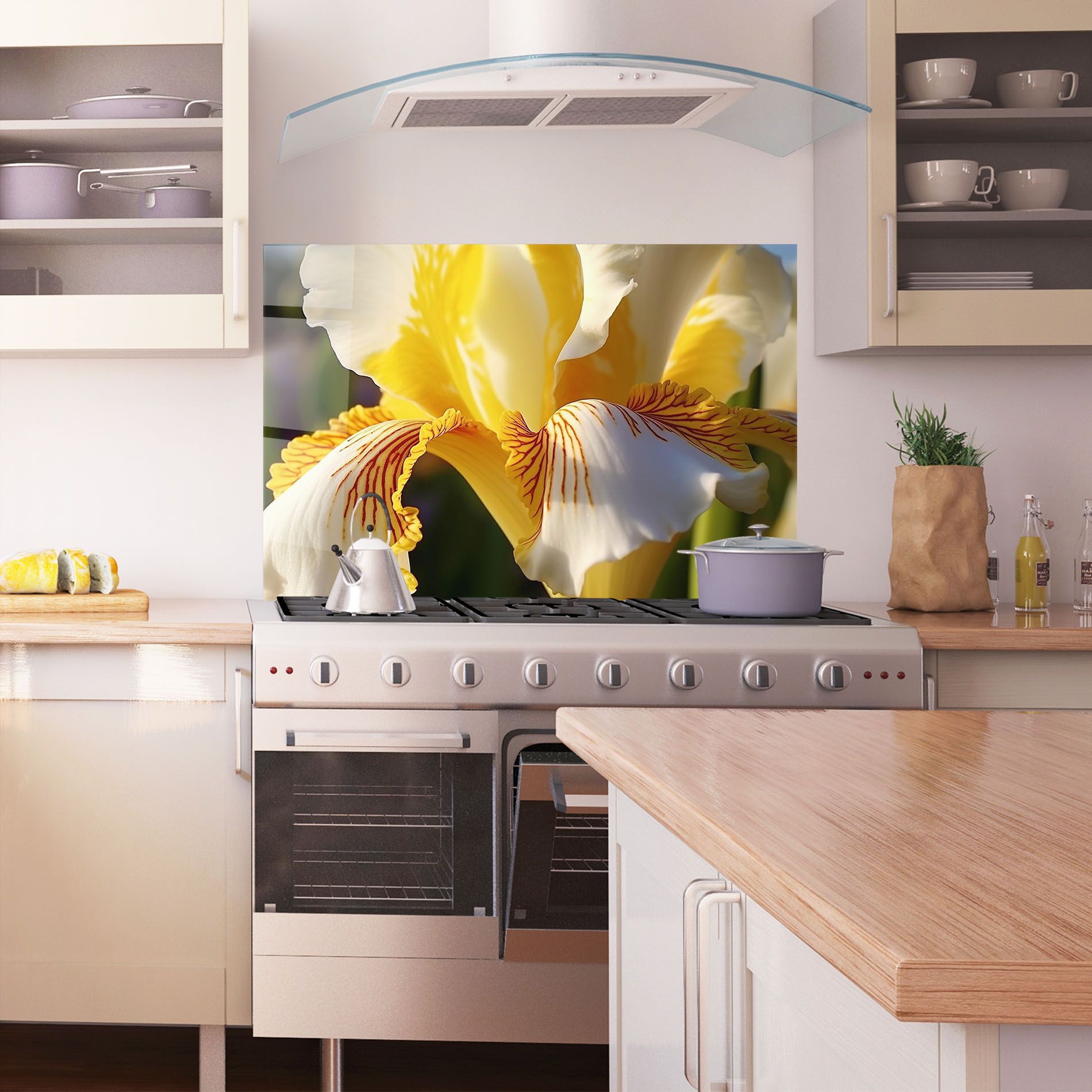 Yellow Iris mockup 1