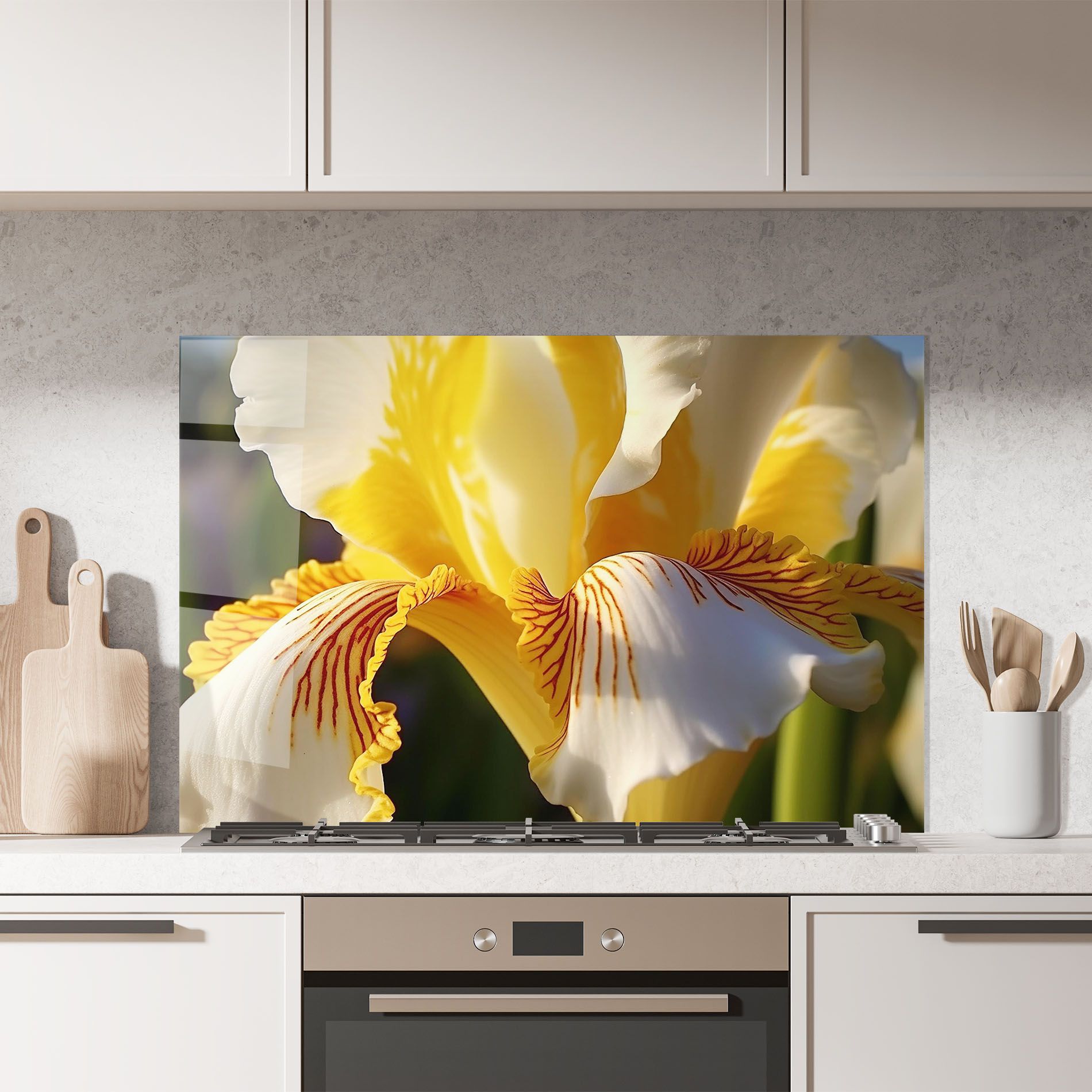 Yellow Iris mockup 7