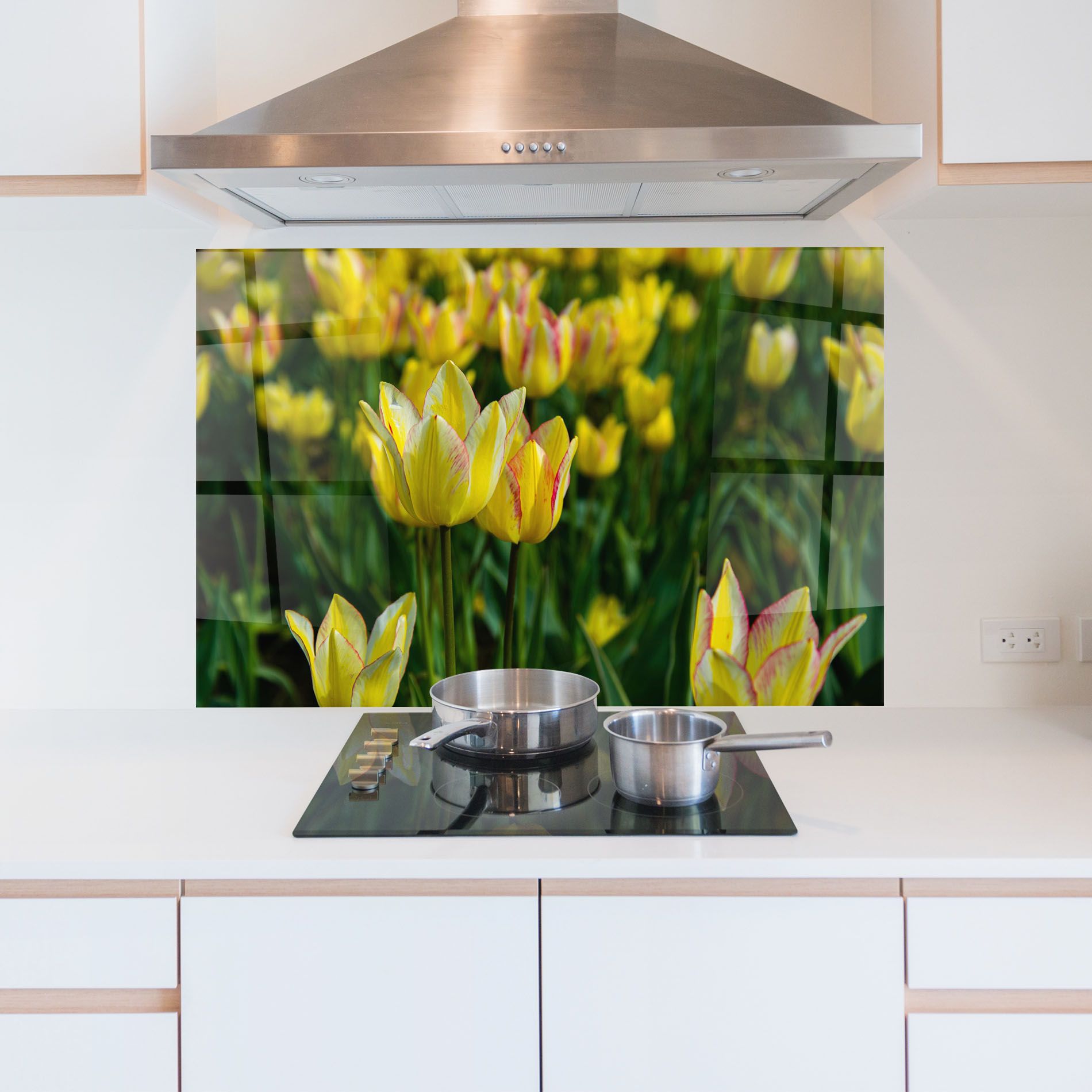 Light Yellow Tulips mockup 5