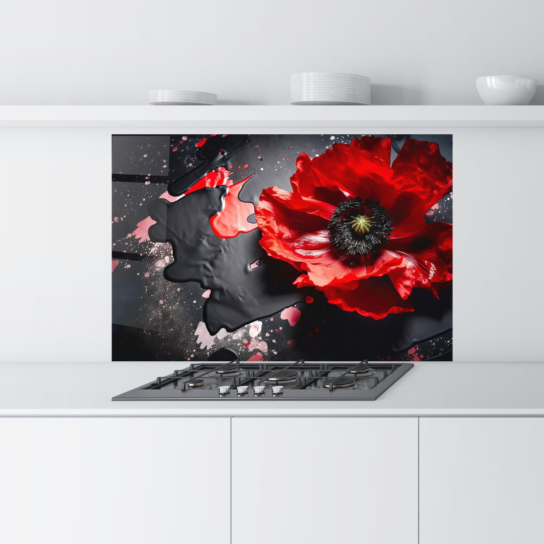 Black Liquid Poppy mockup 9