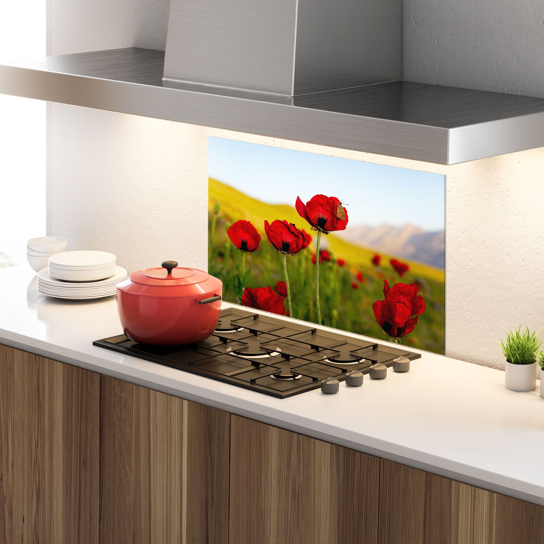 Wild Beautiful Poppies mockup 4