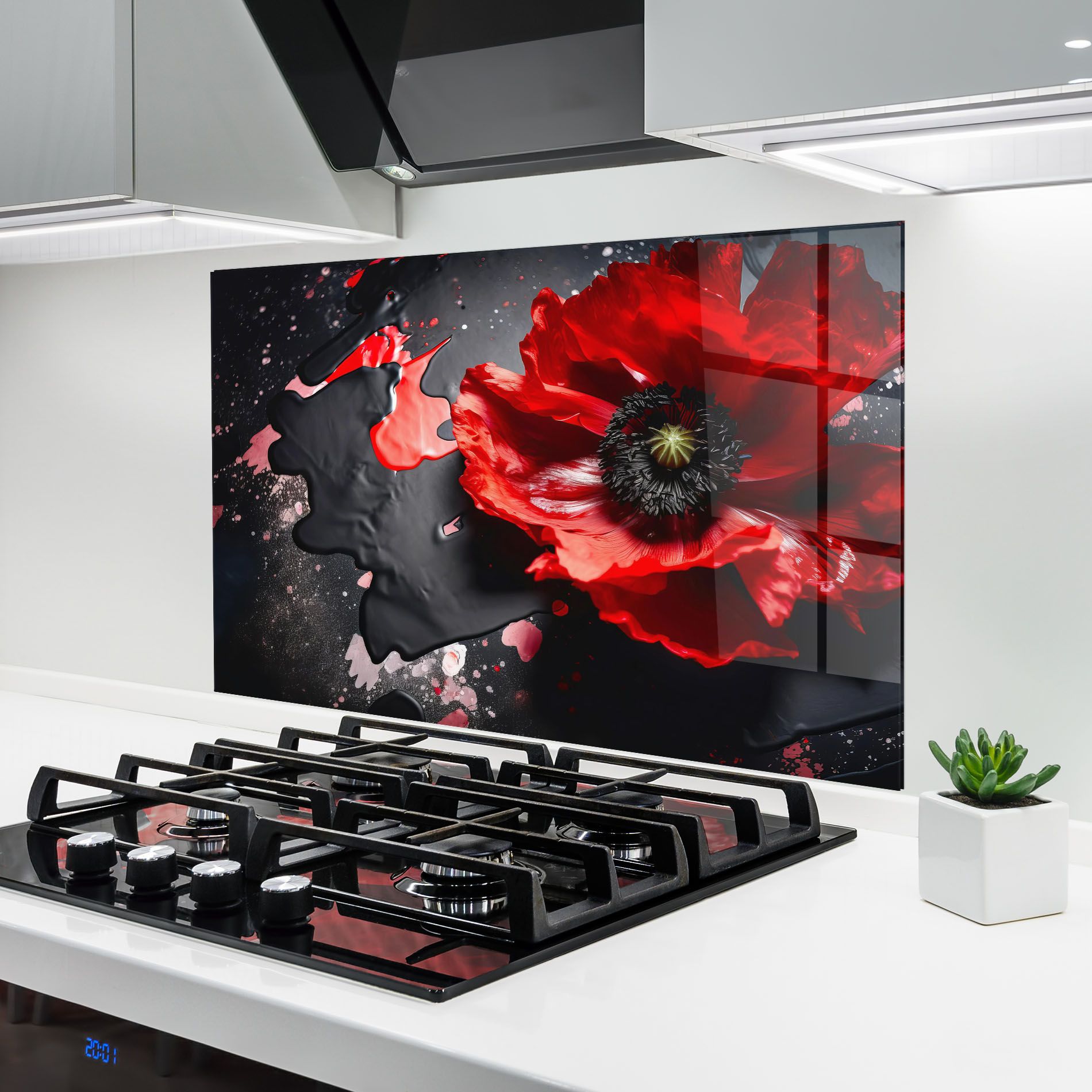 Black Liquid Poppy mockup 6