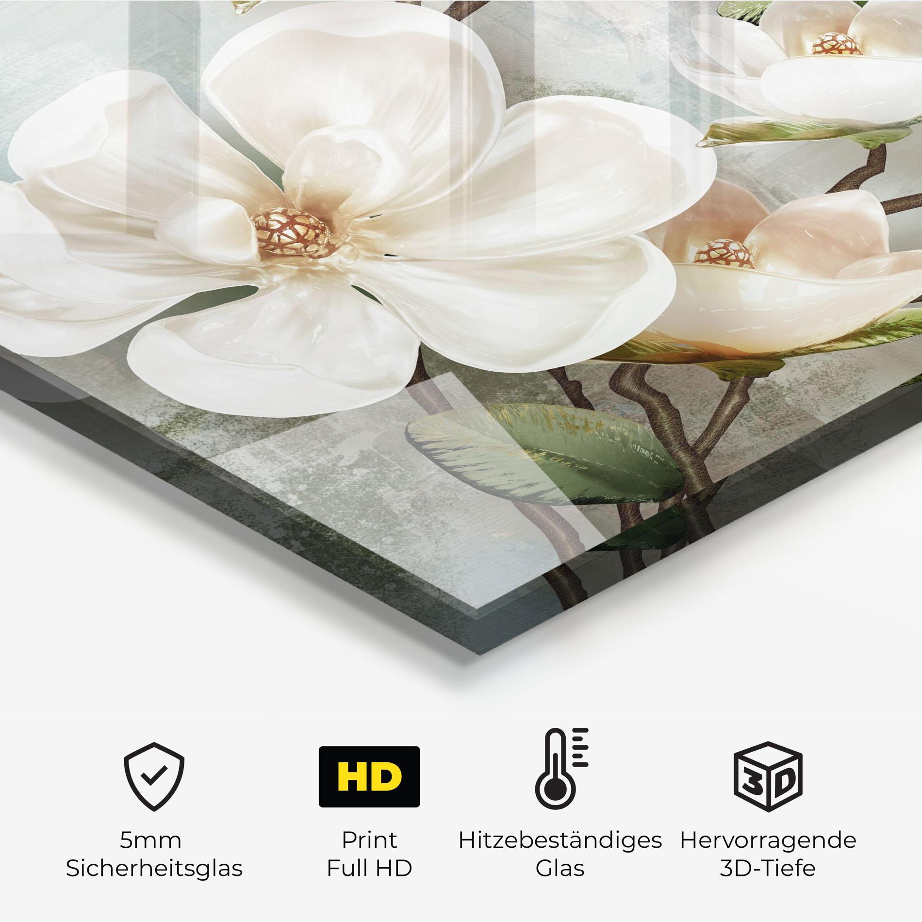 Küchenrückwand Glas Magnolino mockup 2