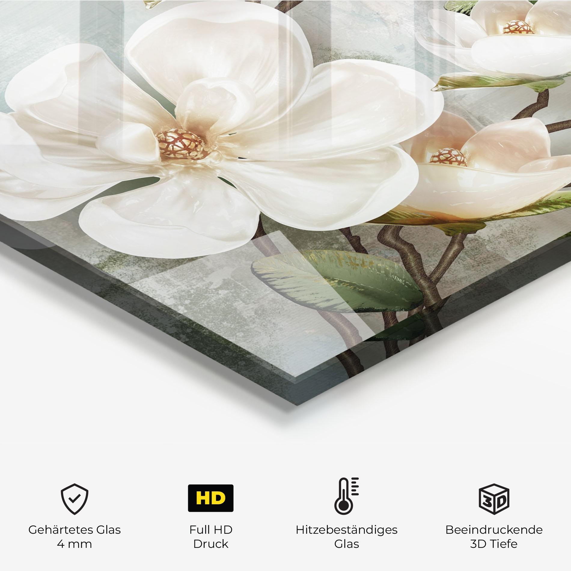 Küchenrückwand Glas Magnolino mockup 2