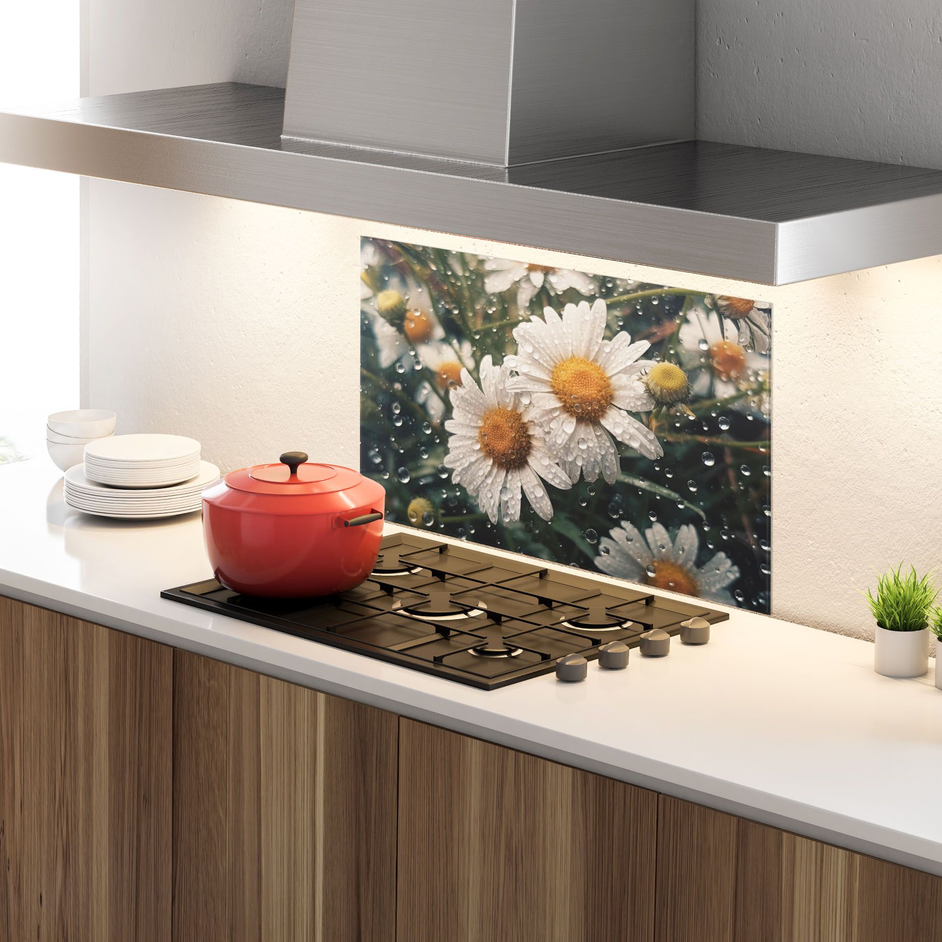 Daisy View After Rain mockup 4