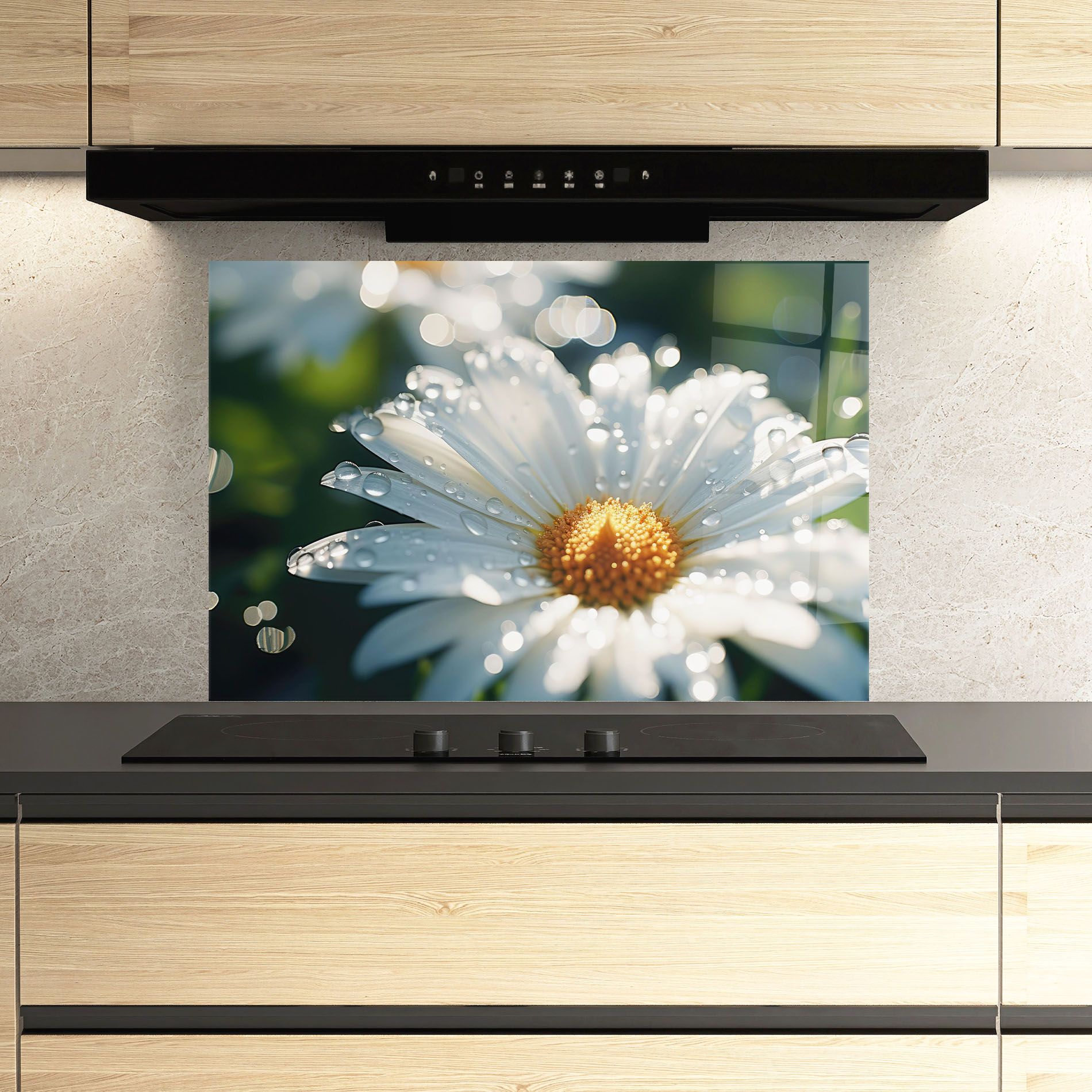 Daisy After Rain Close Up mockup 3