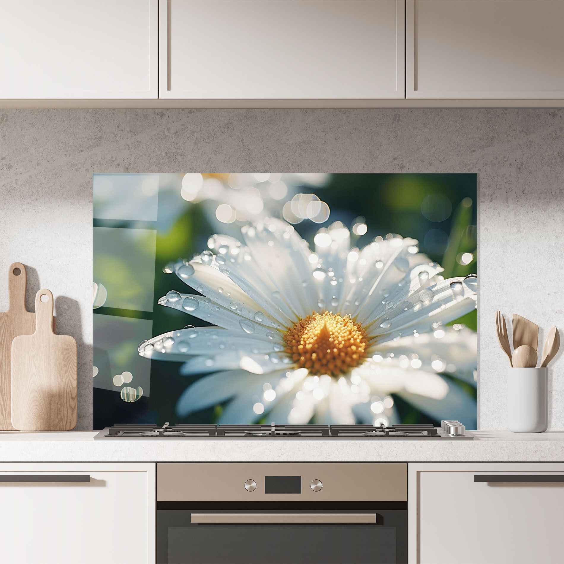 Daisy After Rain Close Up mockup 7