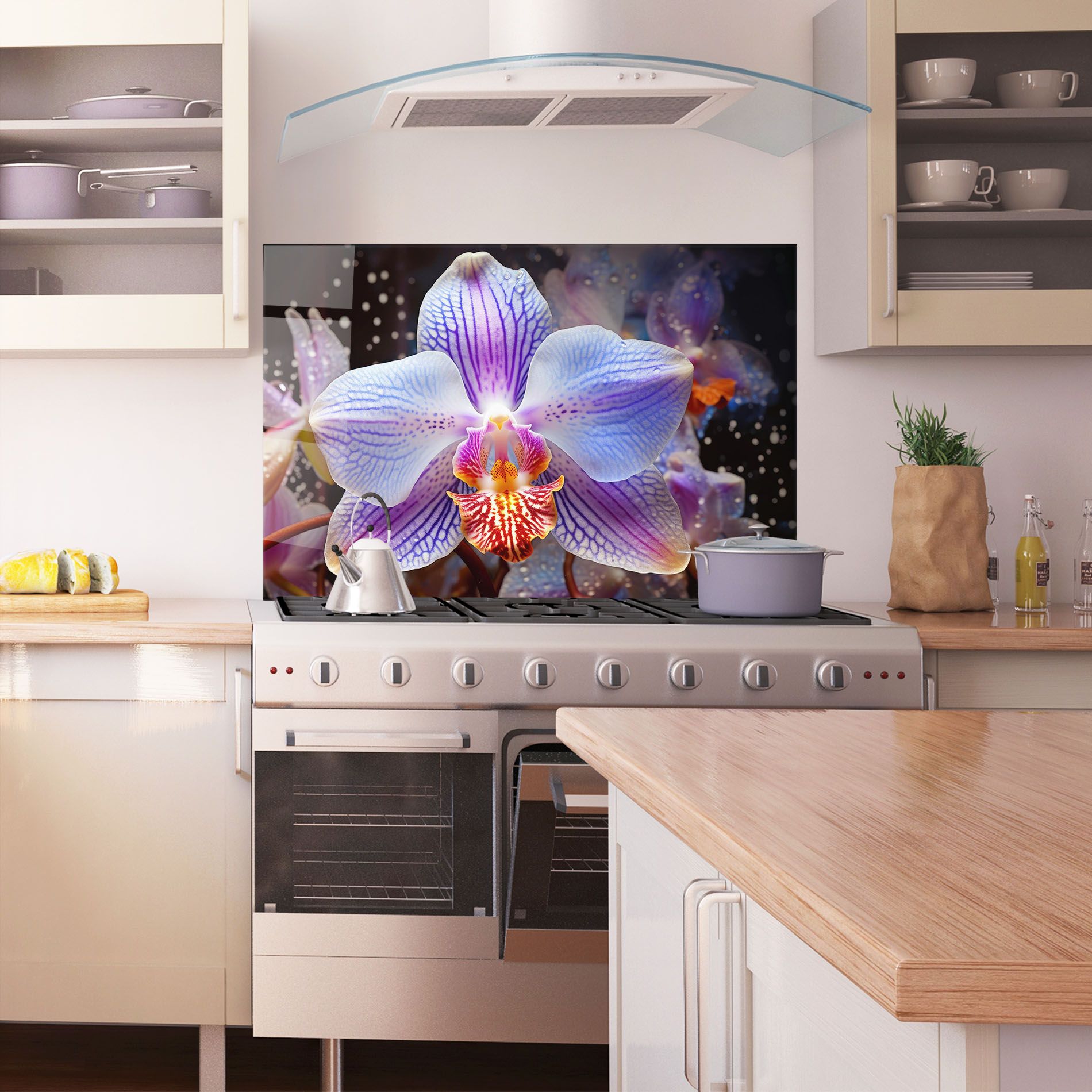 Light Purple Orchid Art mockup 1