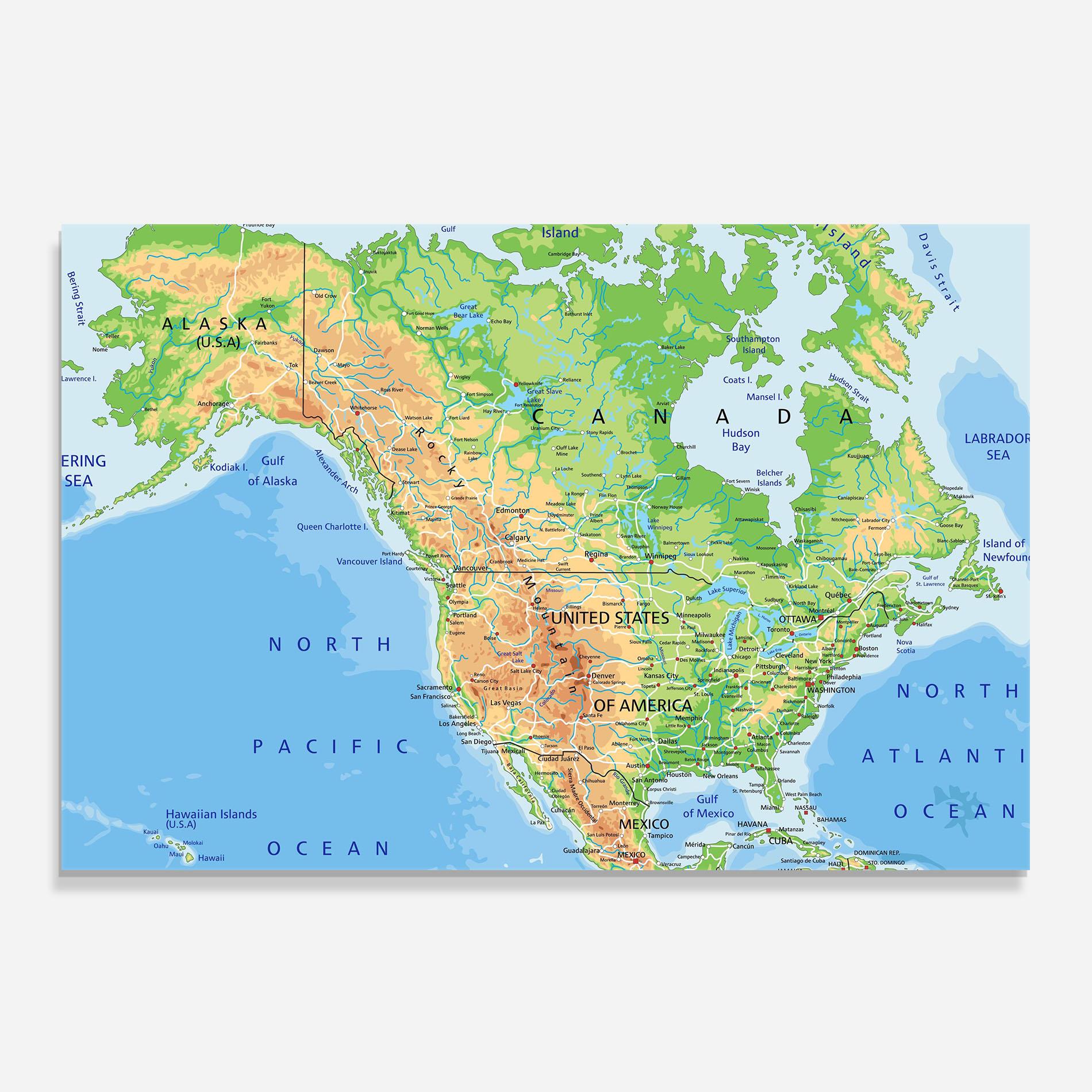 Küchenrückwand Glas Canada mockup 0