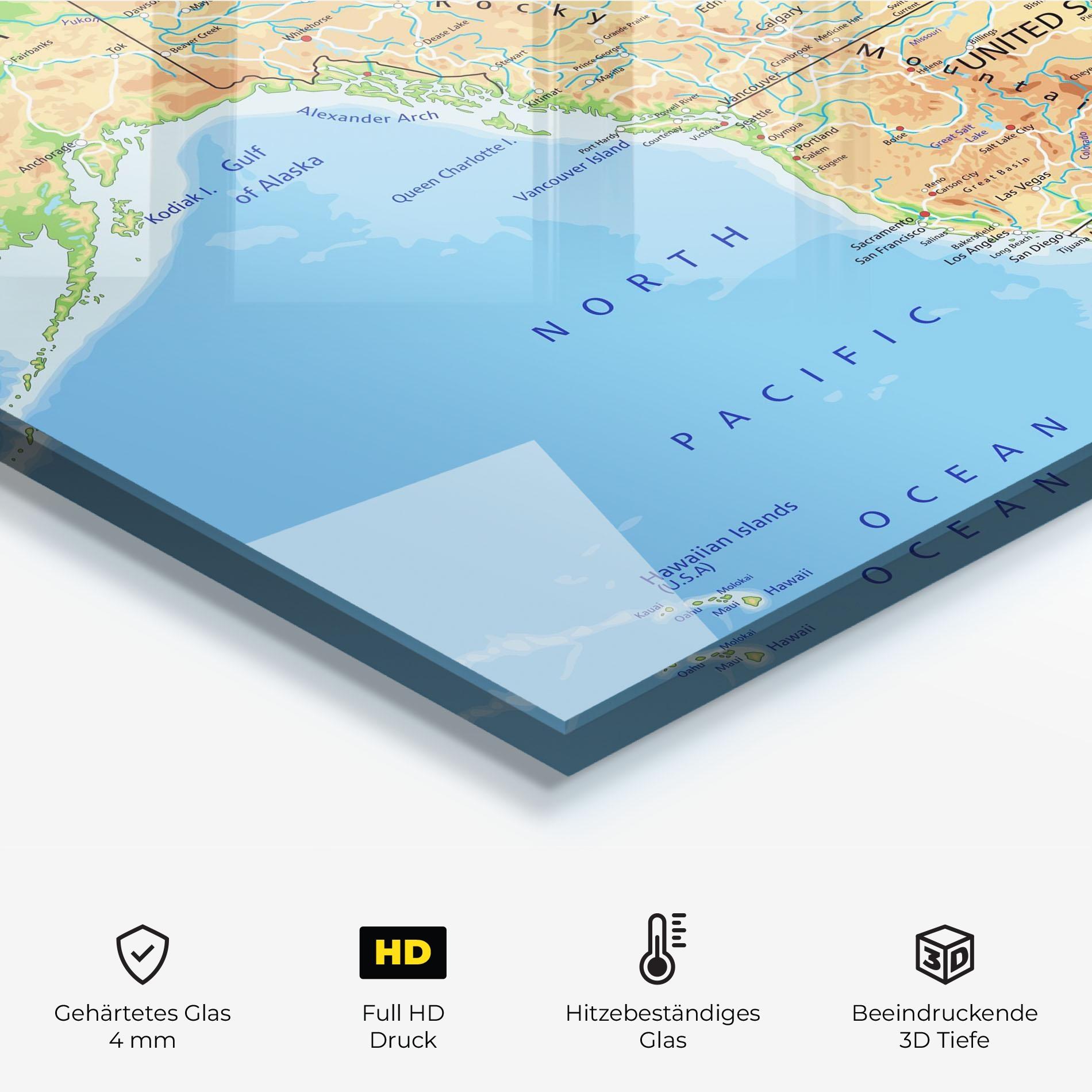 Küchenrückwand Glas Canada mockup 2