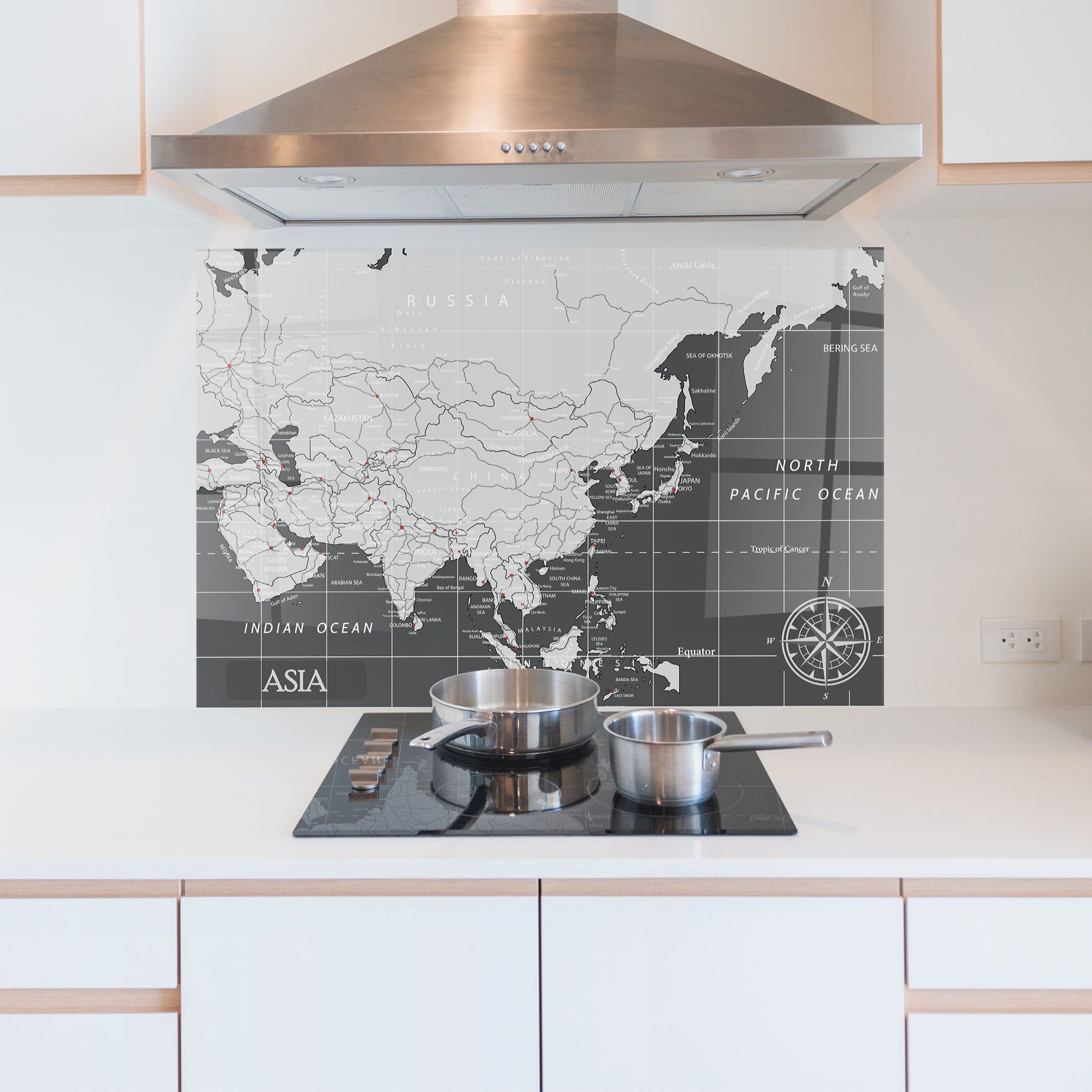 Asia Minimal Map mockup 5