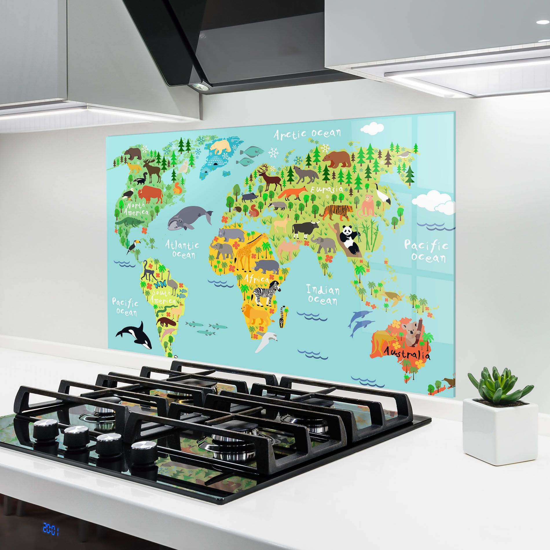 Animal World Map mockup 6
