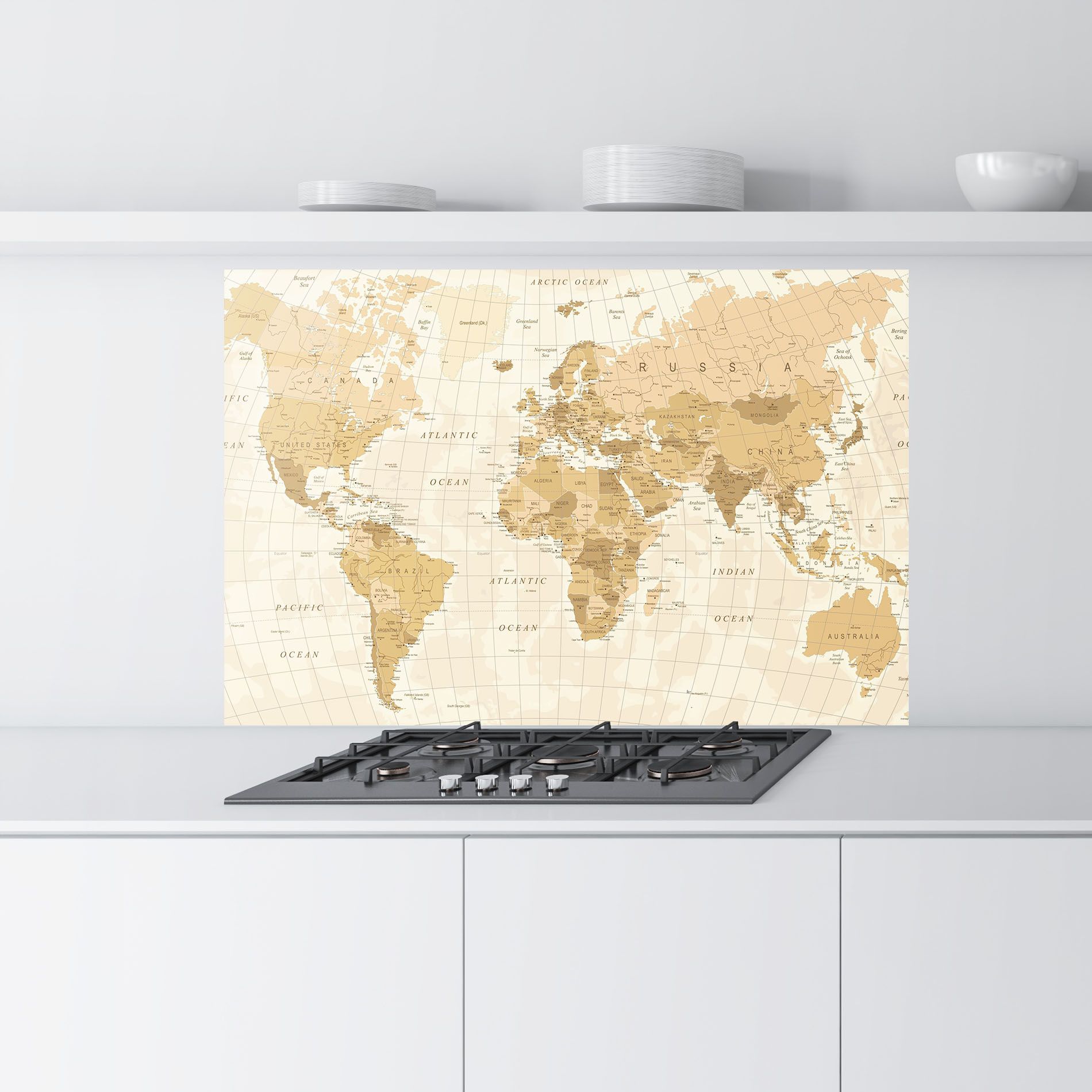 Cream Color Map mockup 9