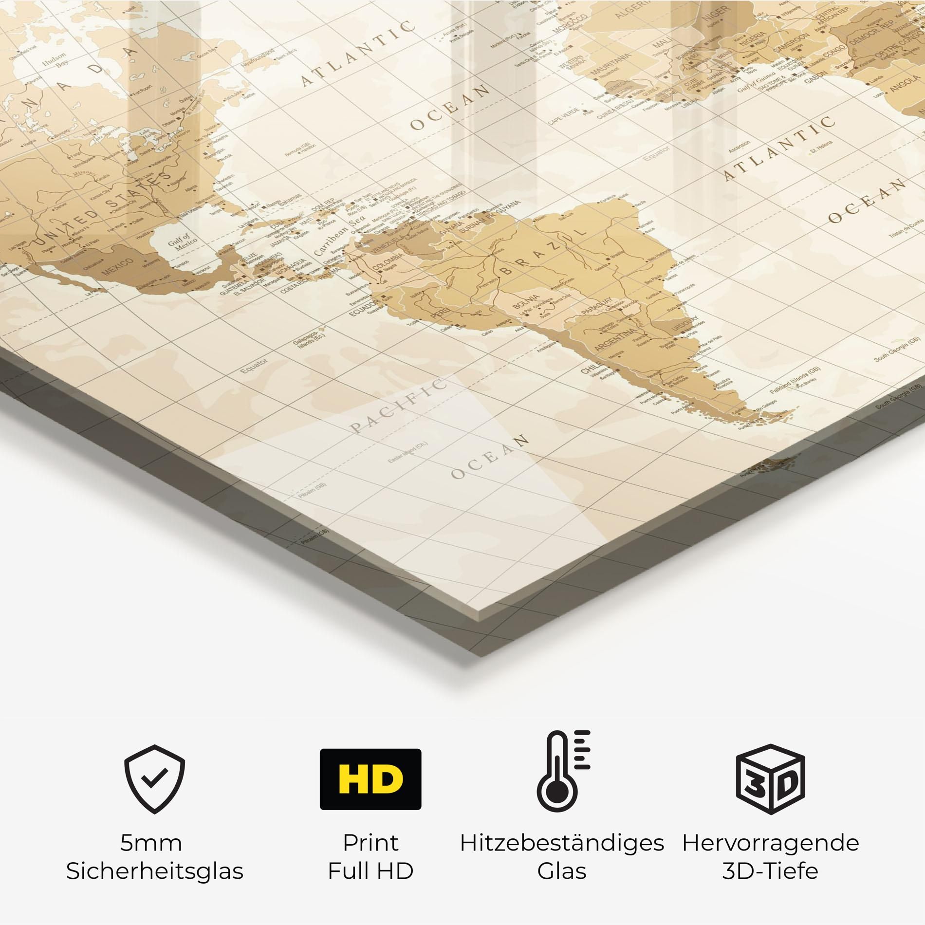 Cream Color Map mockup 2