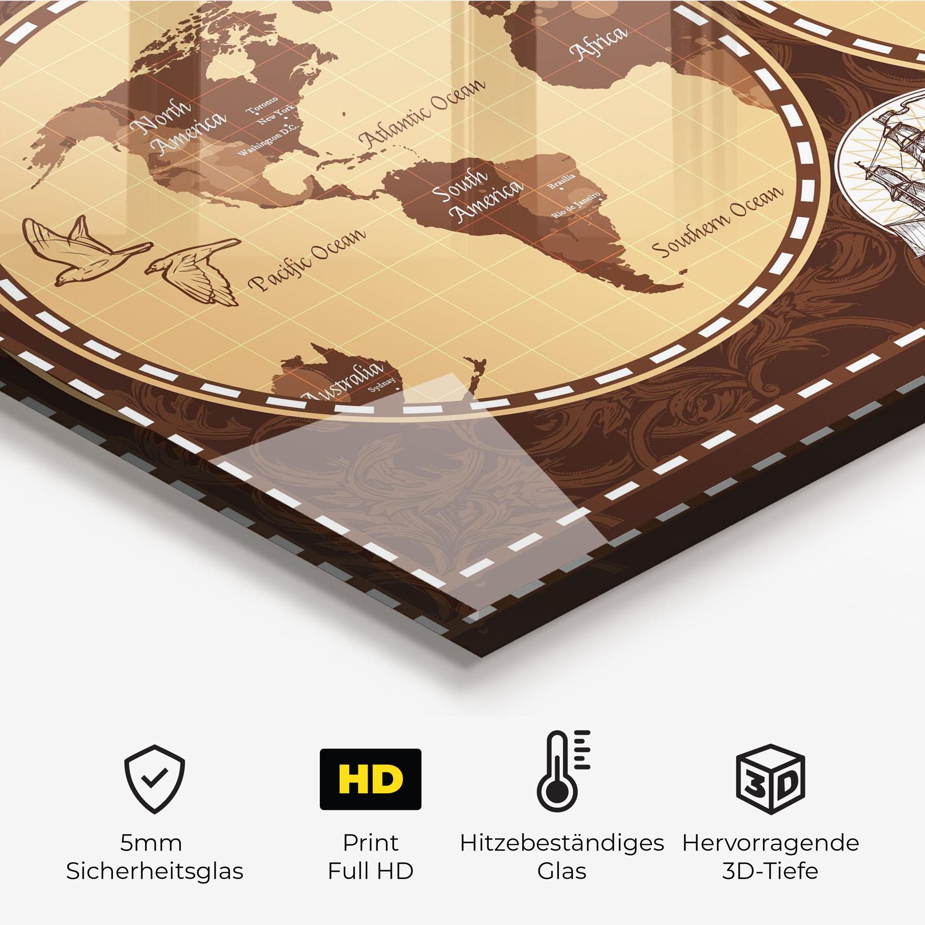 Old Brown Map mockup 2