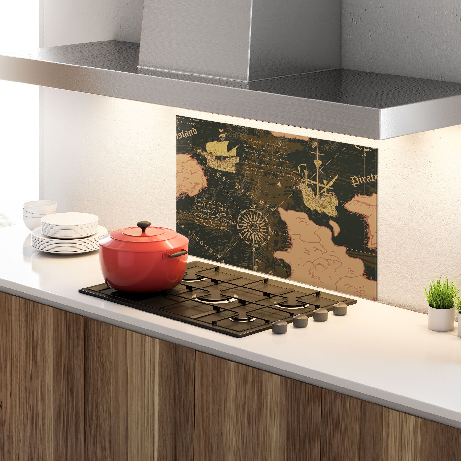 Cool Old Map mockup 4