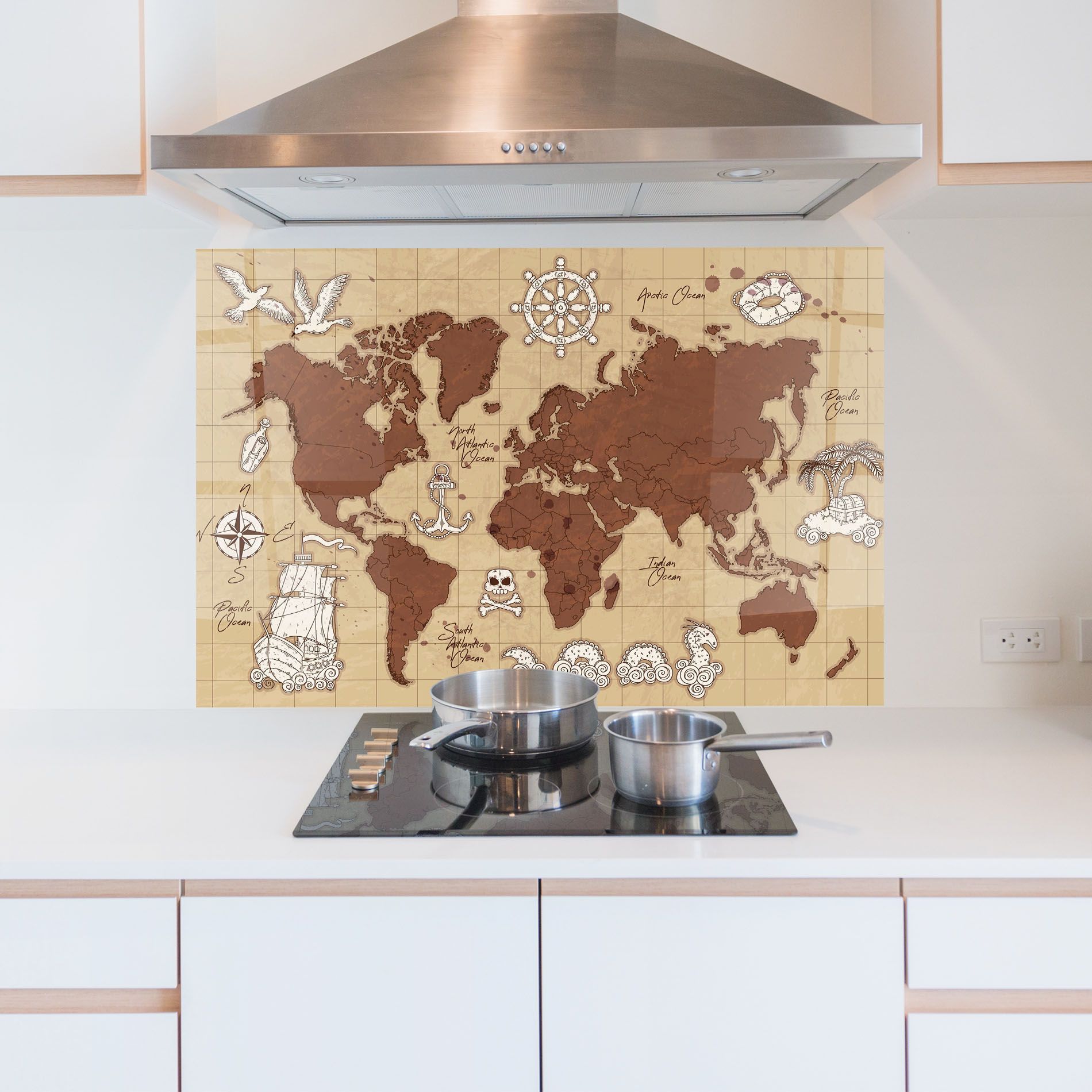 Old Pirate Map mockup 5