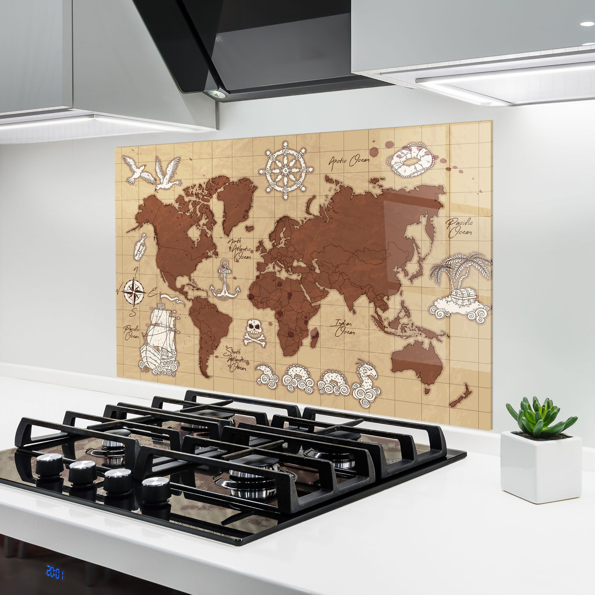 Old Pirate Map mockup 6