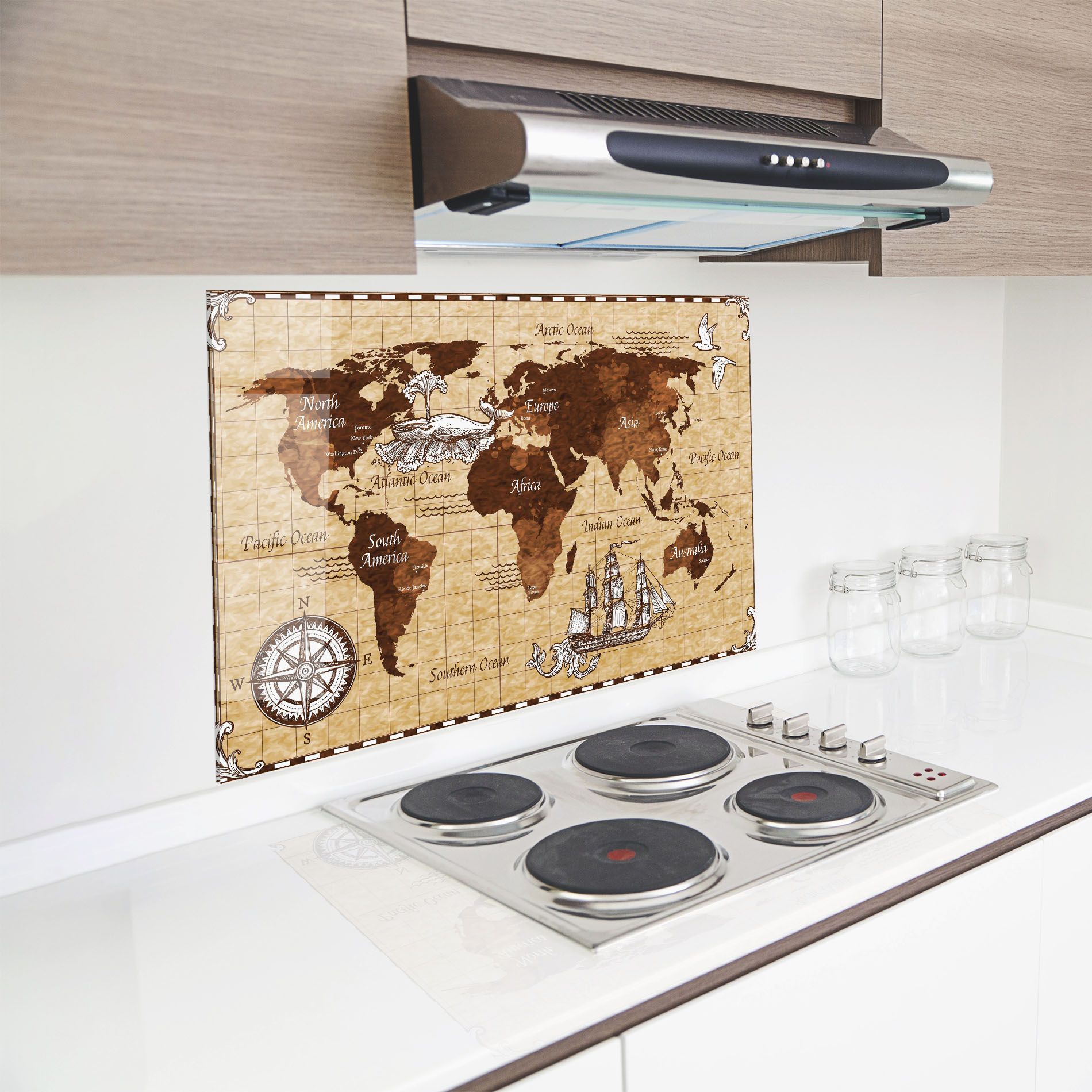 Pirate World Map mockup 8