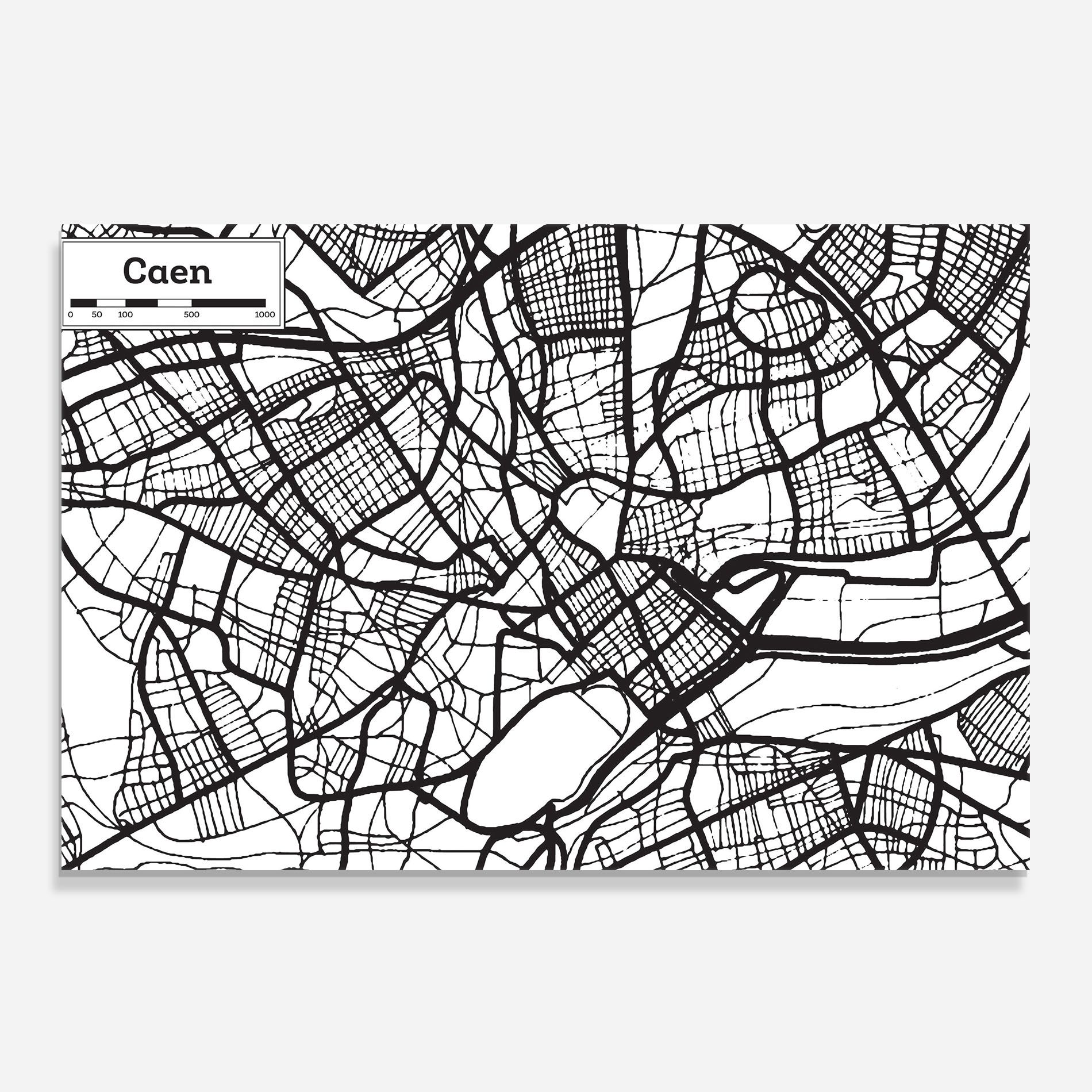 Caen Map mockup 0