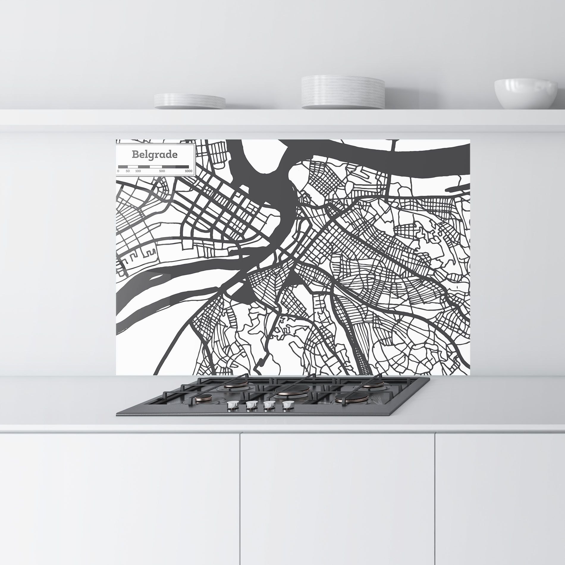 Belgrade Map mockup 9