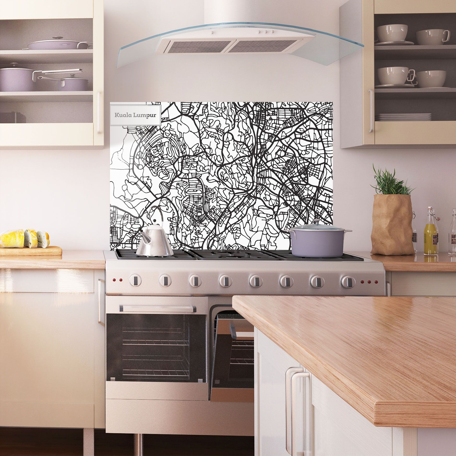 Kuala Lumpur Map mockup 1