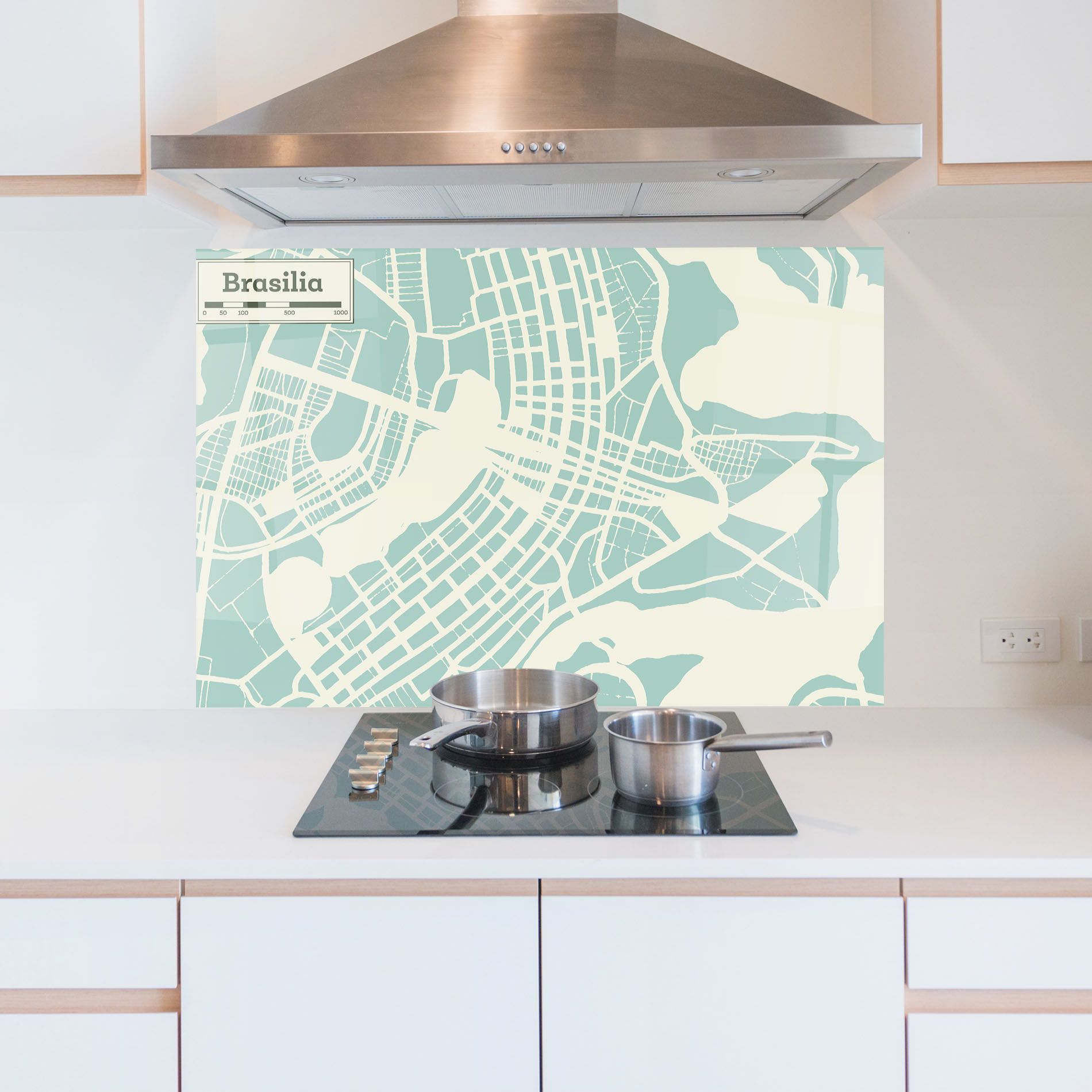 Brasilia Map mockup 5