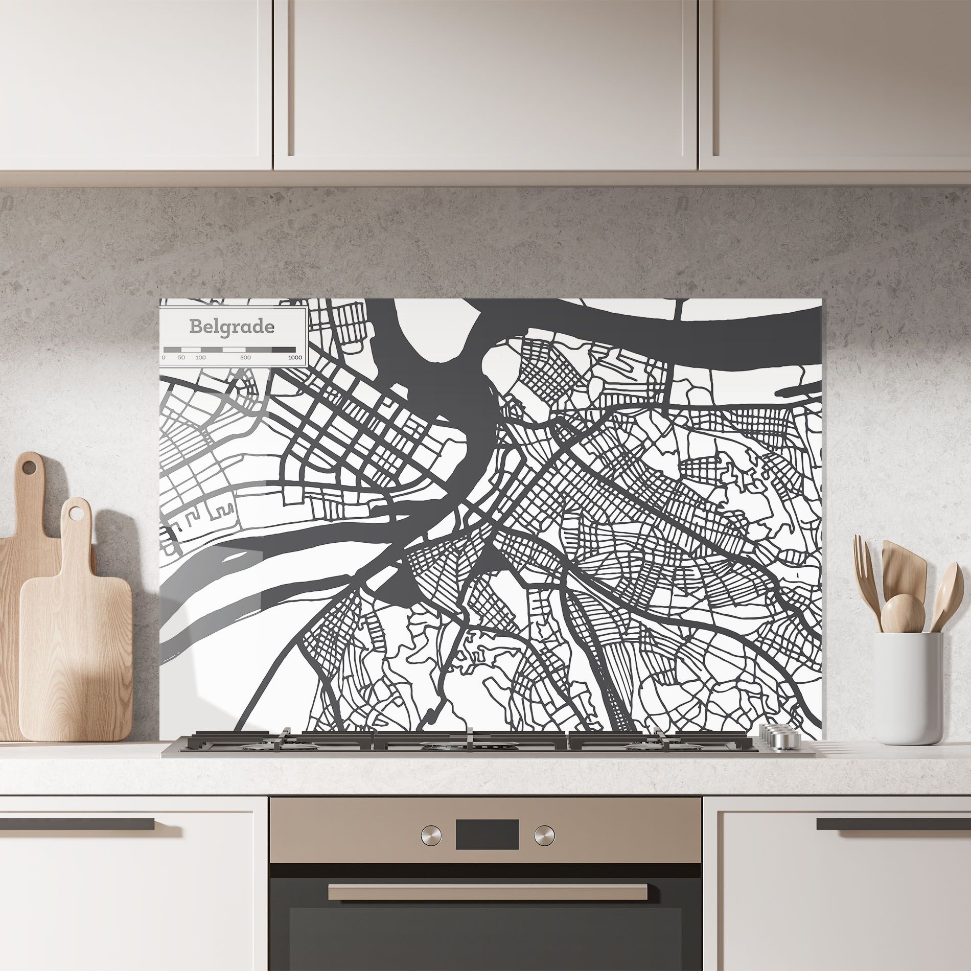 Belgrade Map mockup 7