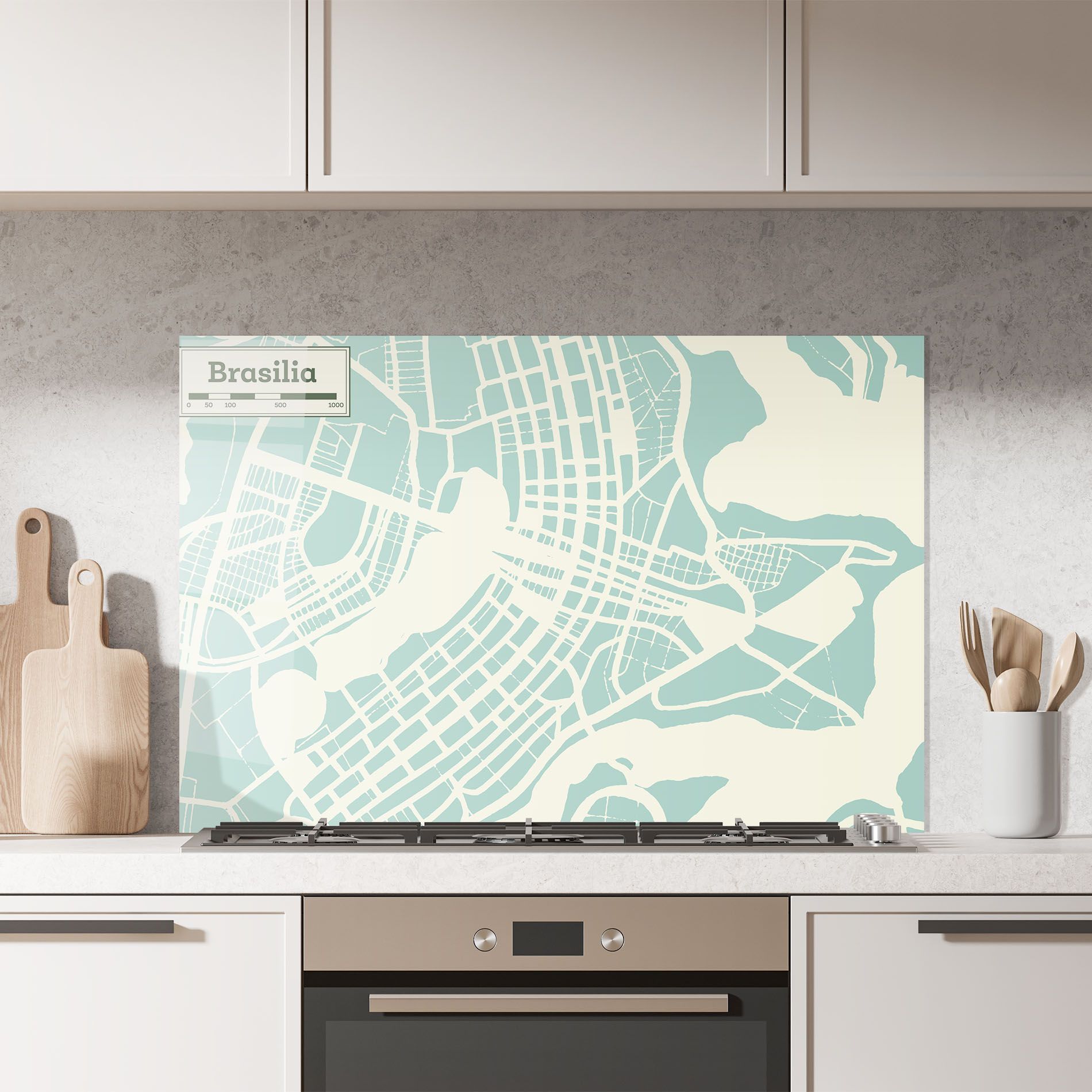 Brasilia Map mockup 7