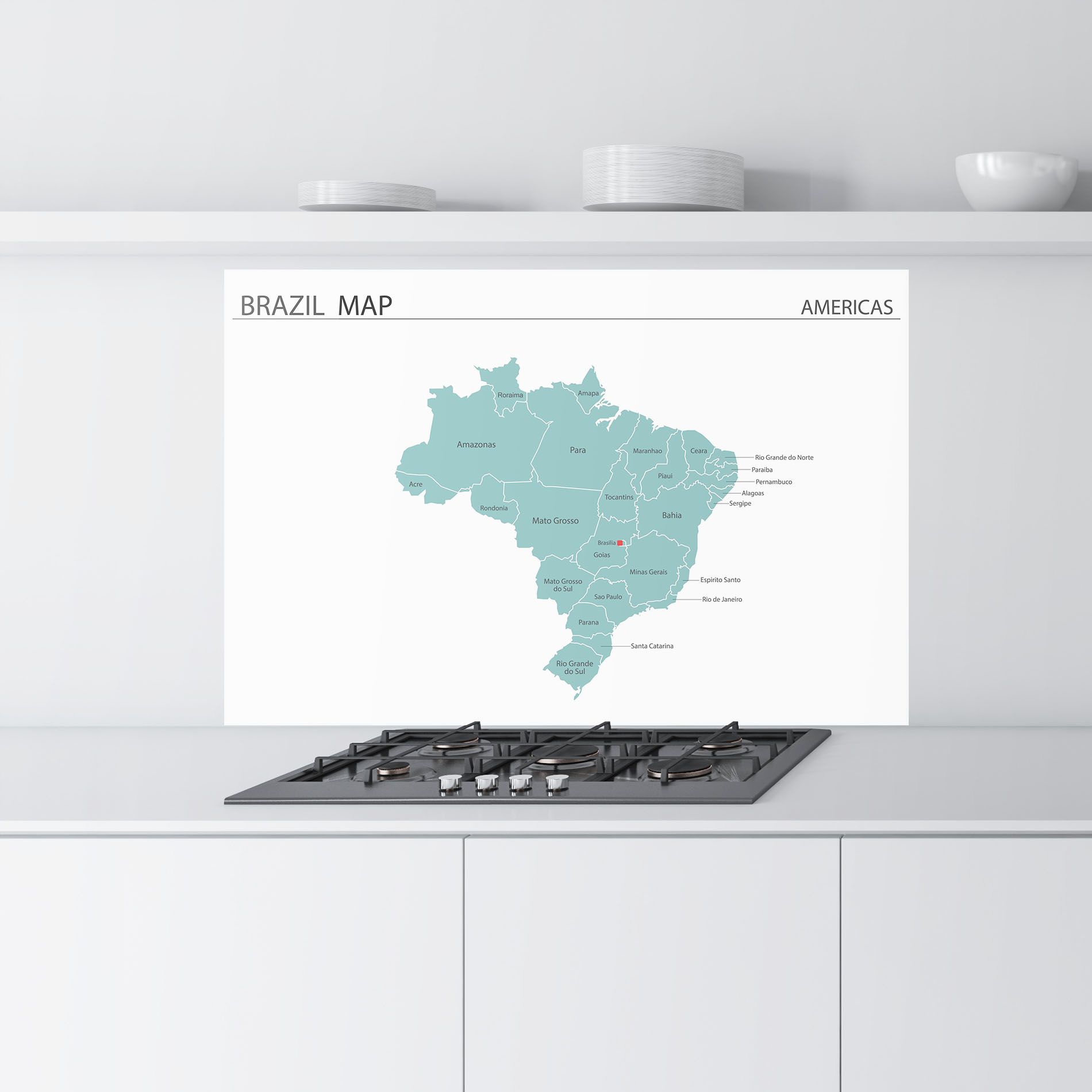 Brazil Map mockup 9