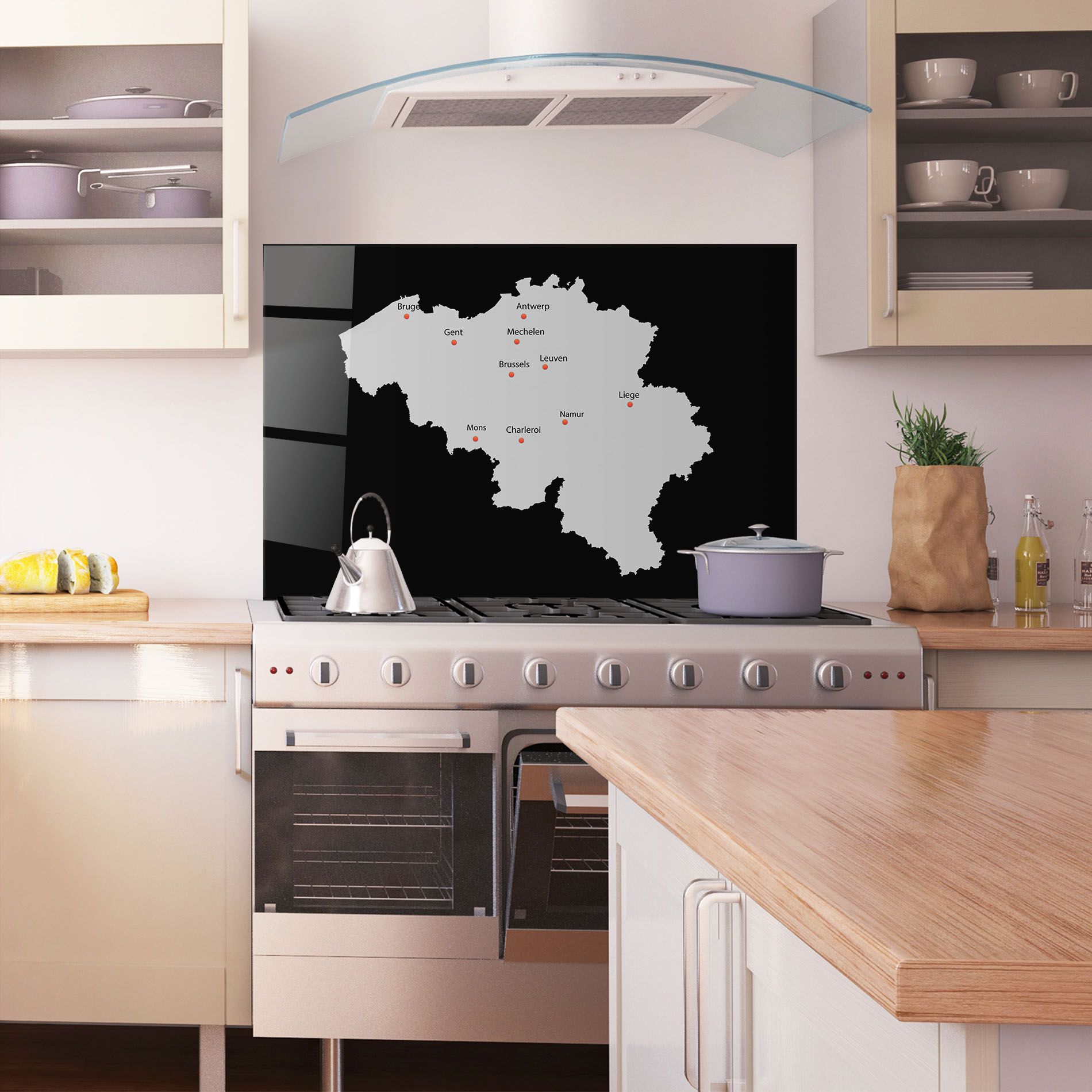 Belgium Map mockup 1