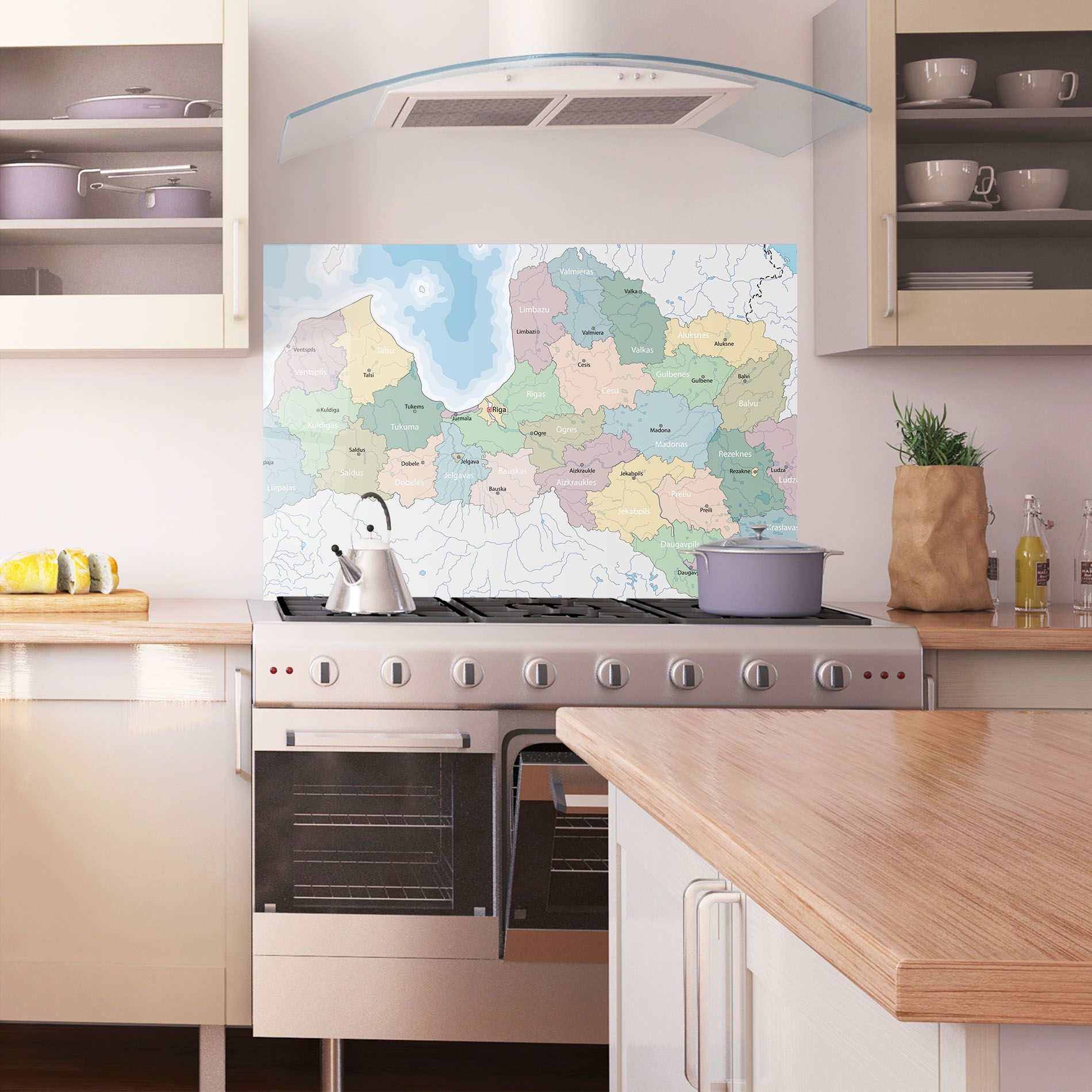 Latvia Color Map mockup 1