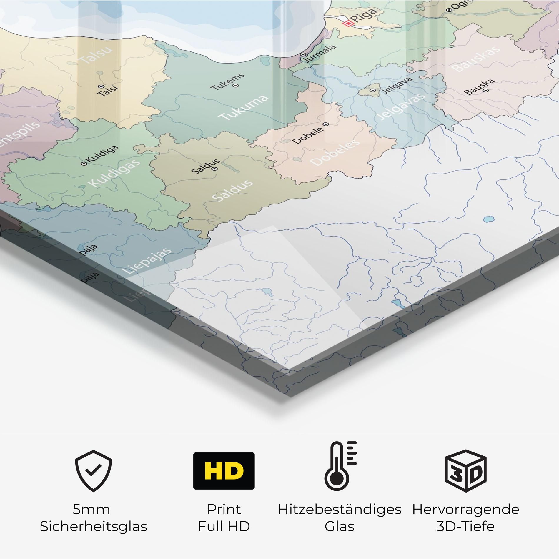 Latvia Color Map mockup 2